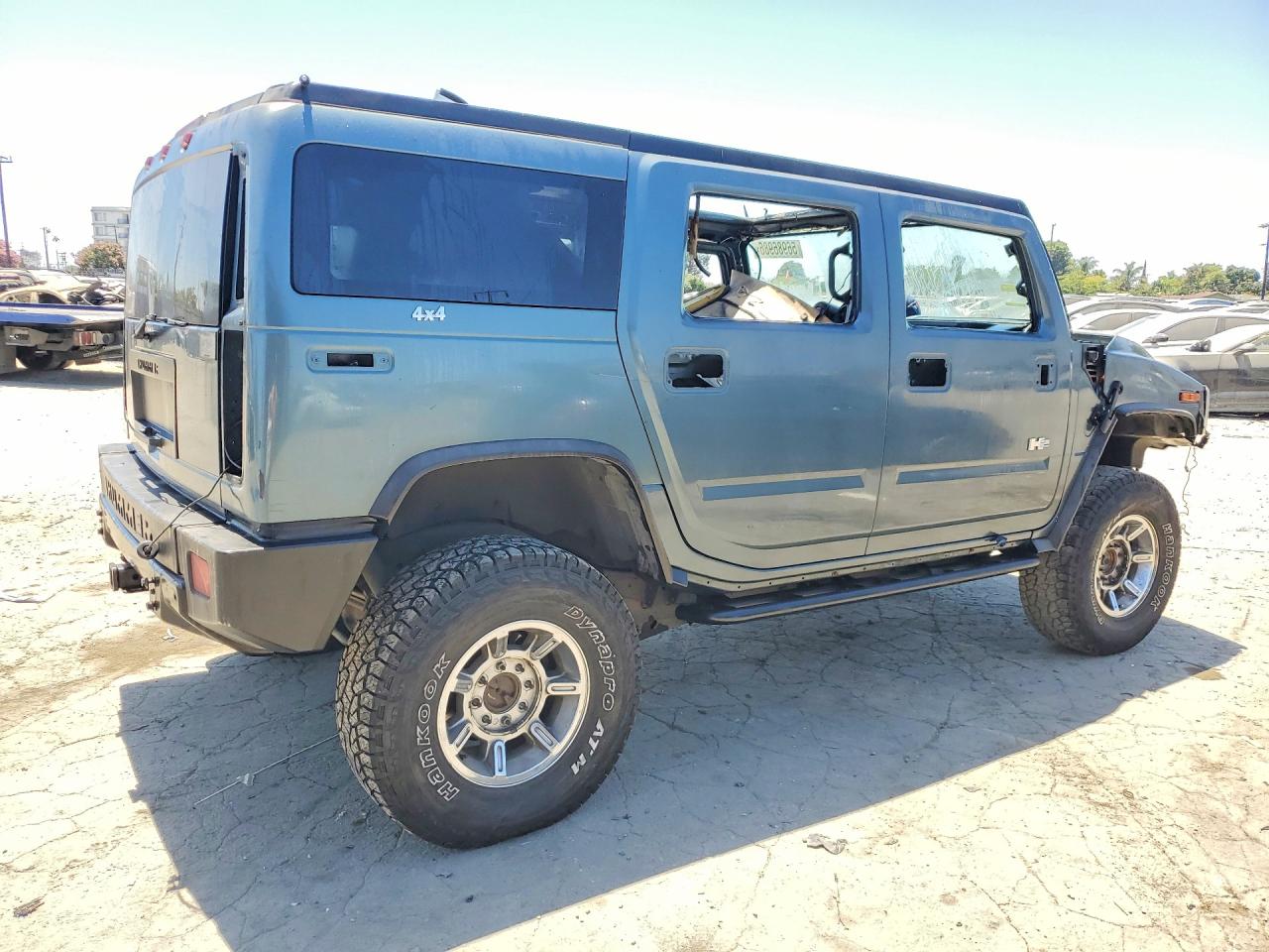 2005 Hummer H2 Бирюзовый vin: 5GRGN23UX5H127968