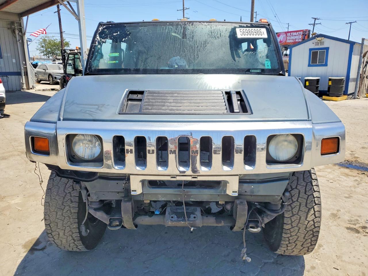 2005 Hummer H2 Бирюзовый vin: 5GRGN23UX5H127968