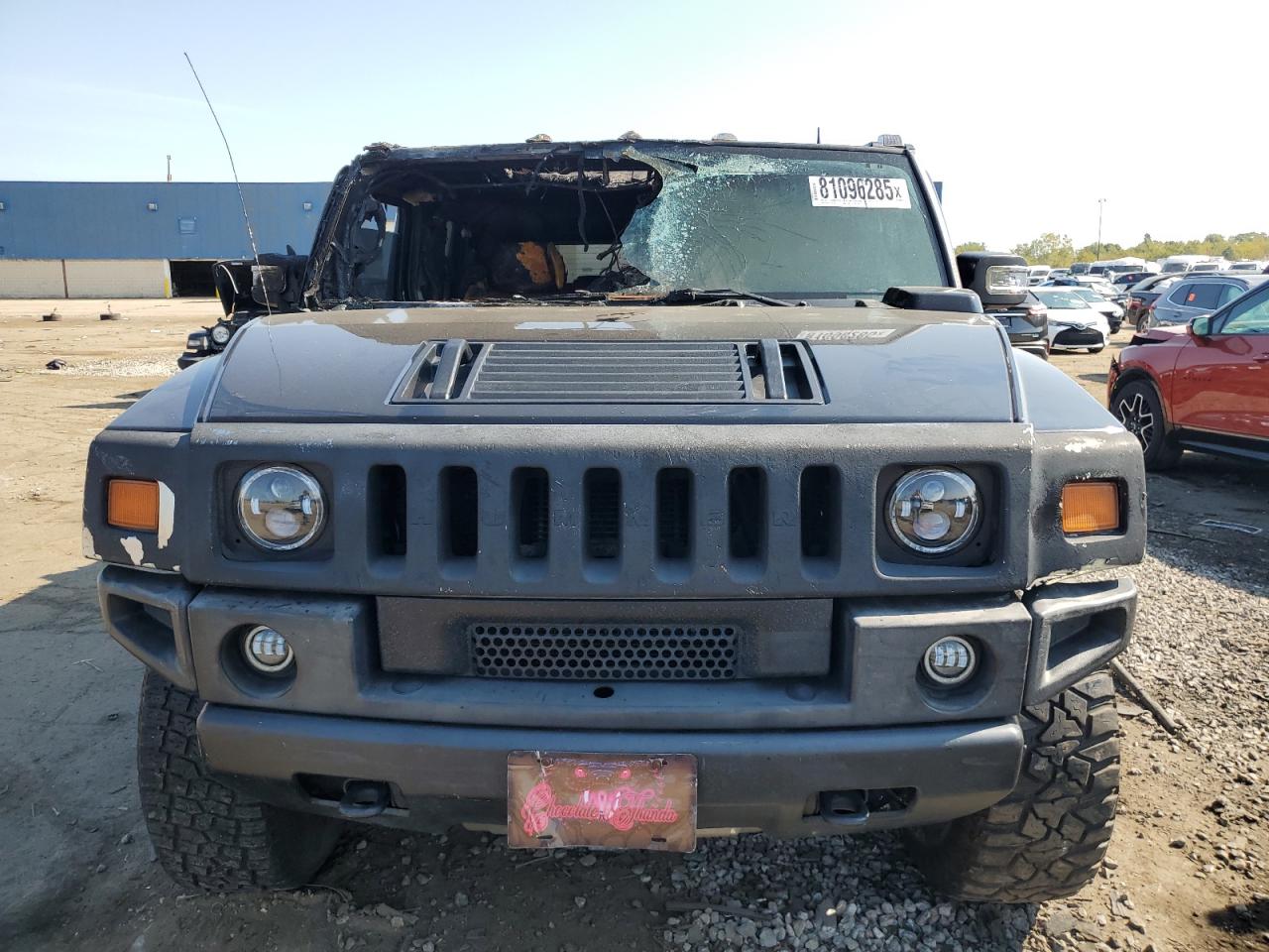2006 Hummer H2 Black vin: 5GRGN23UX6H119516
