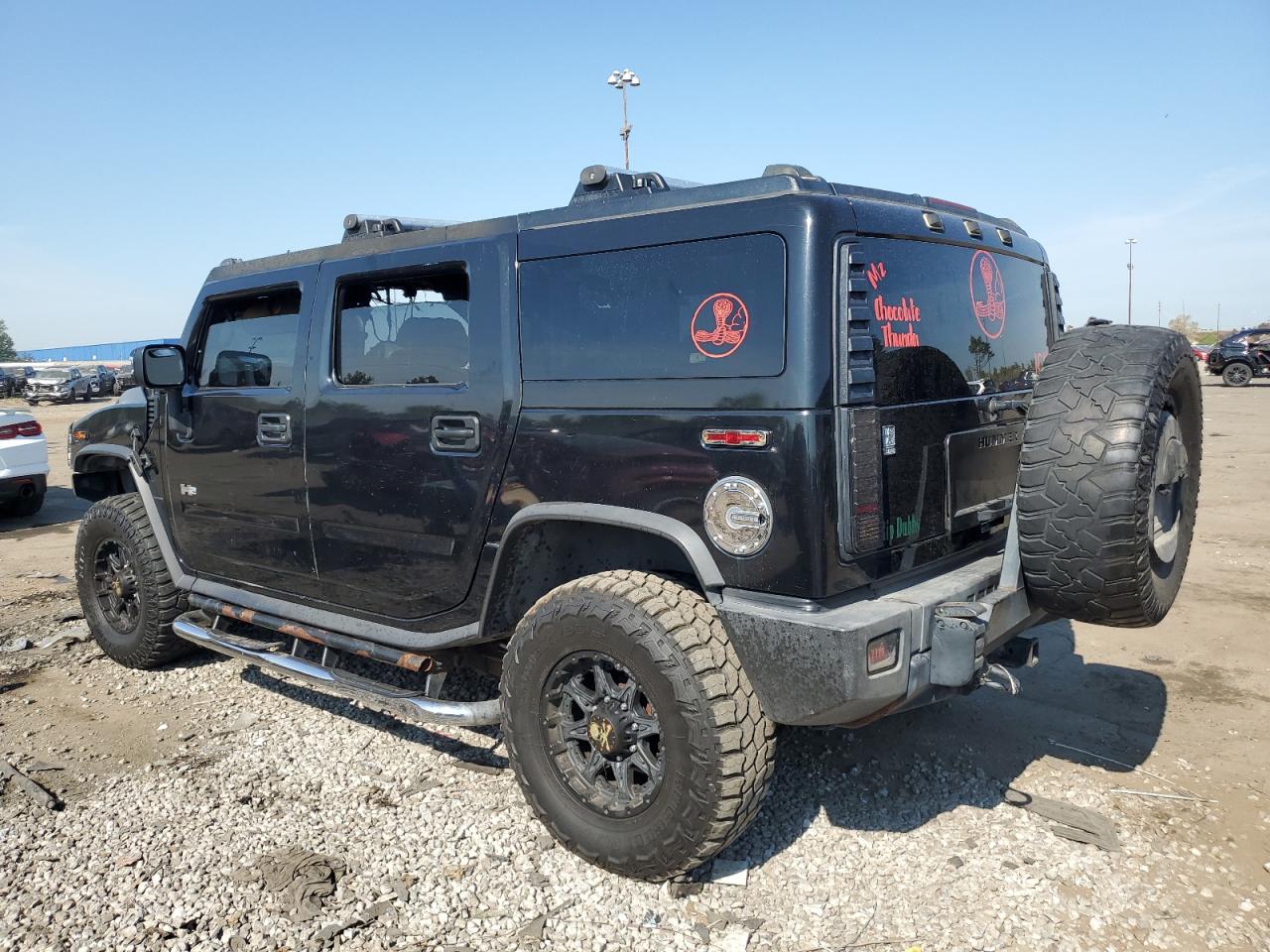 2006 Hummer H2 Black vin: 5GRGN23UX6H119516