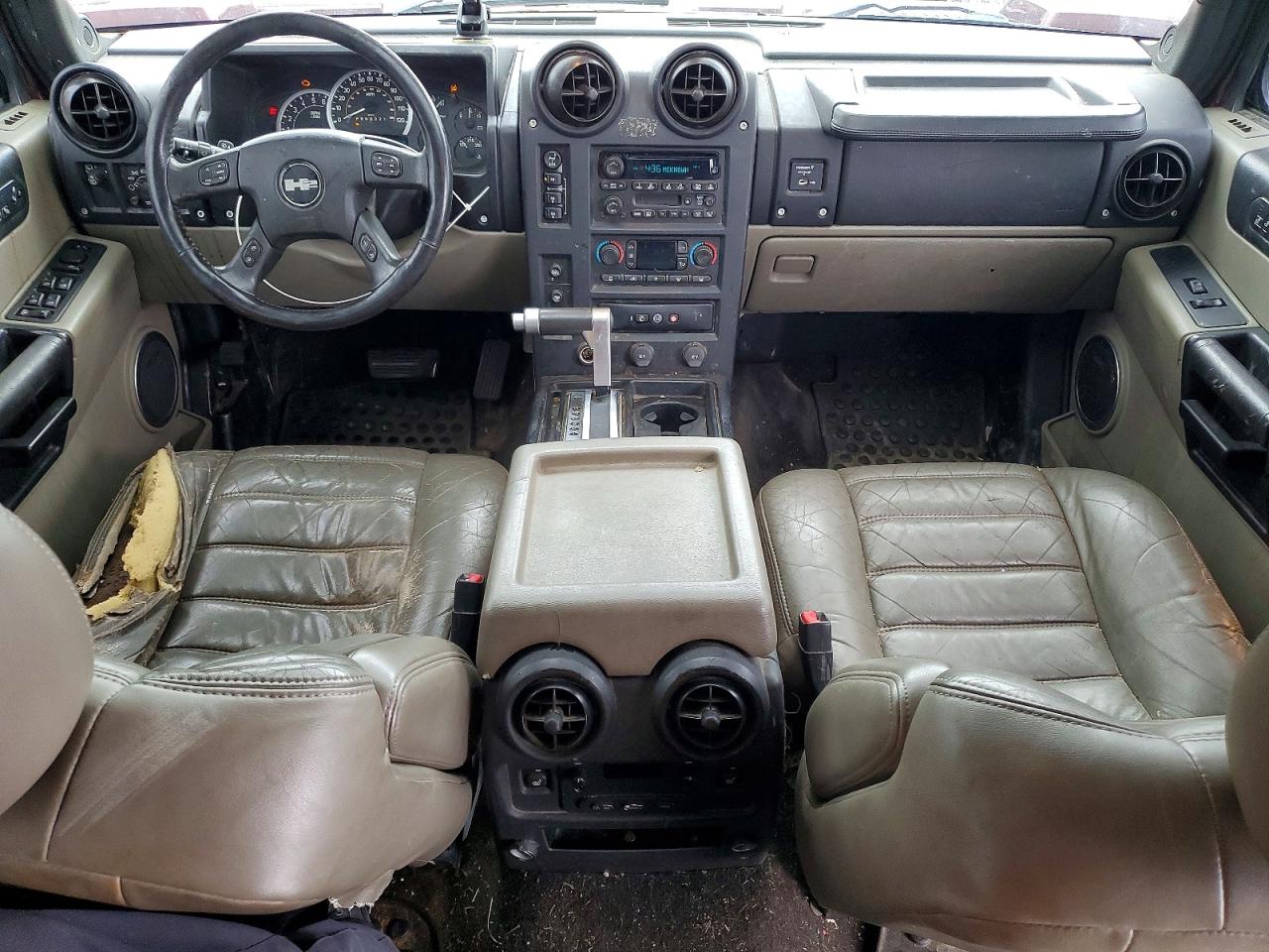 2007 Hummer H2 Maroon vin: 5GRGN23UX7H100837