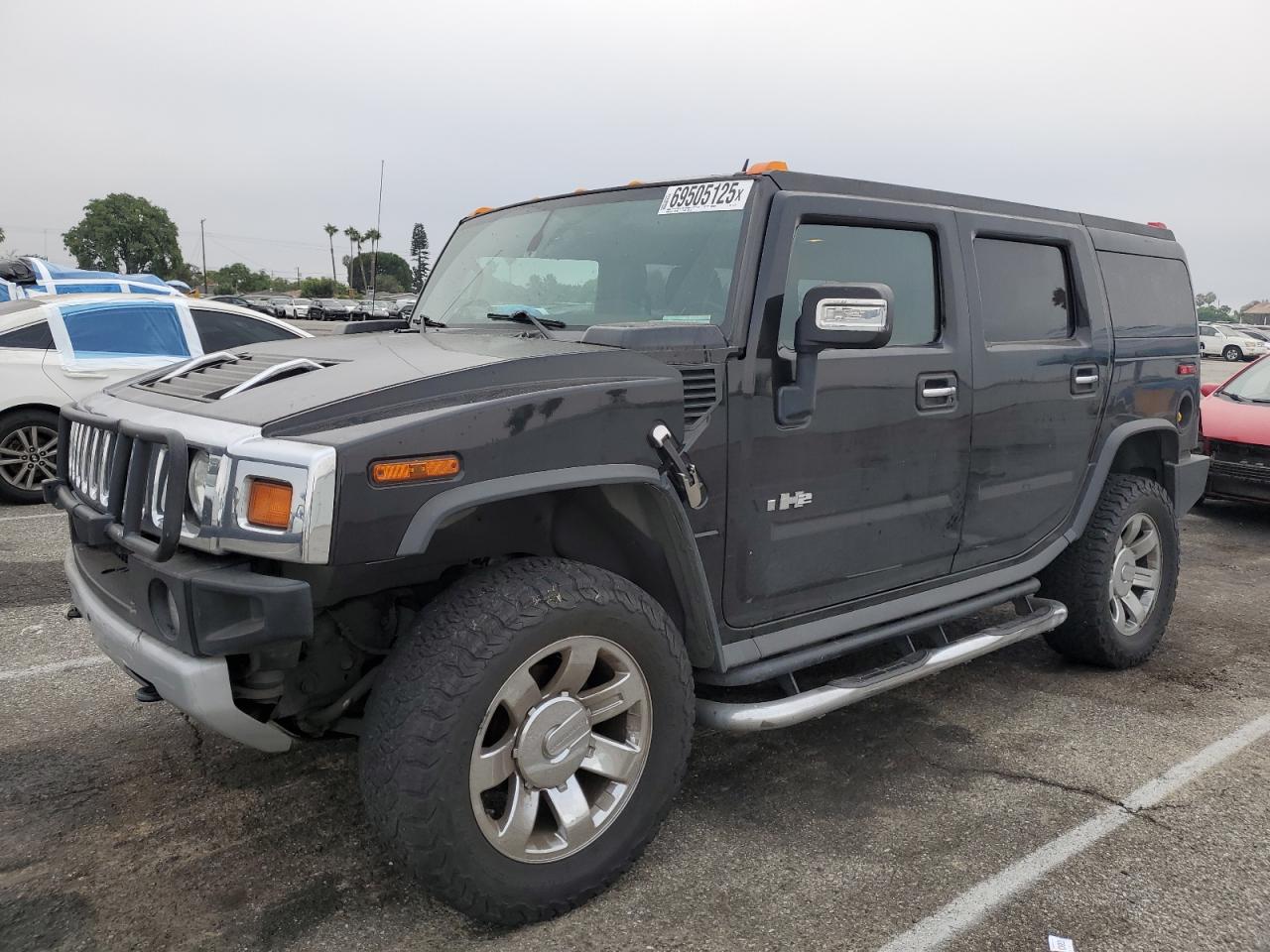 2009 Hummer H2 Luxury Black vin: 5GRGN83239H103132
