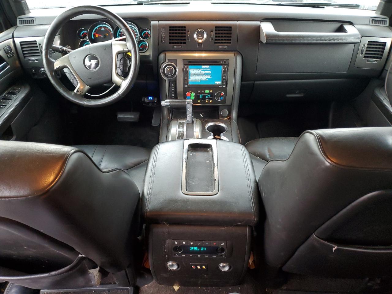 2009 Hummer H2 Luxury Черный vin: 5GRGN83239H103132