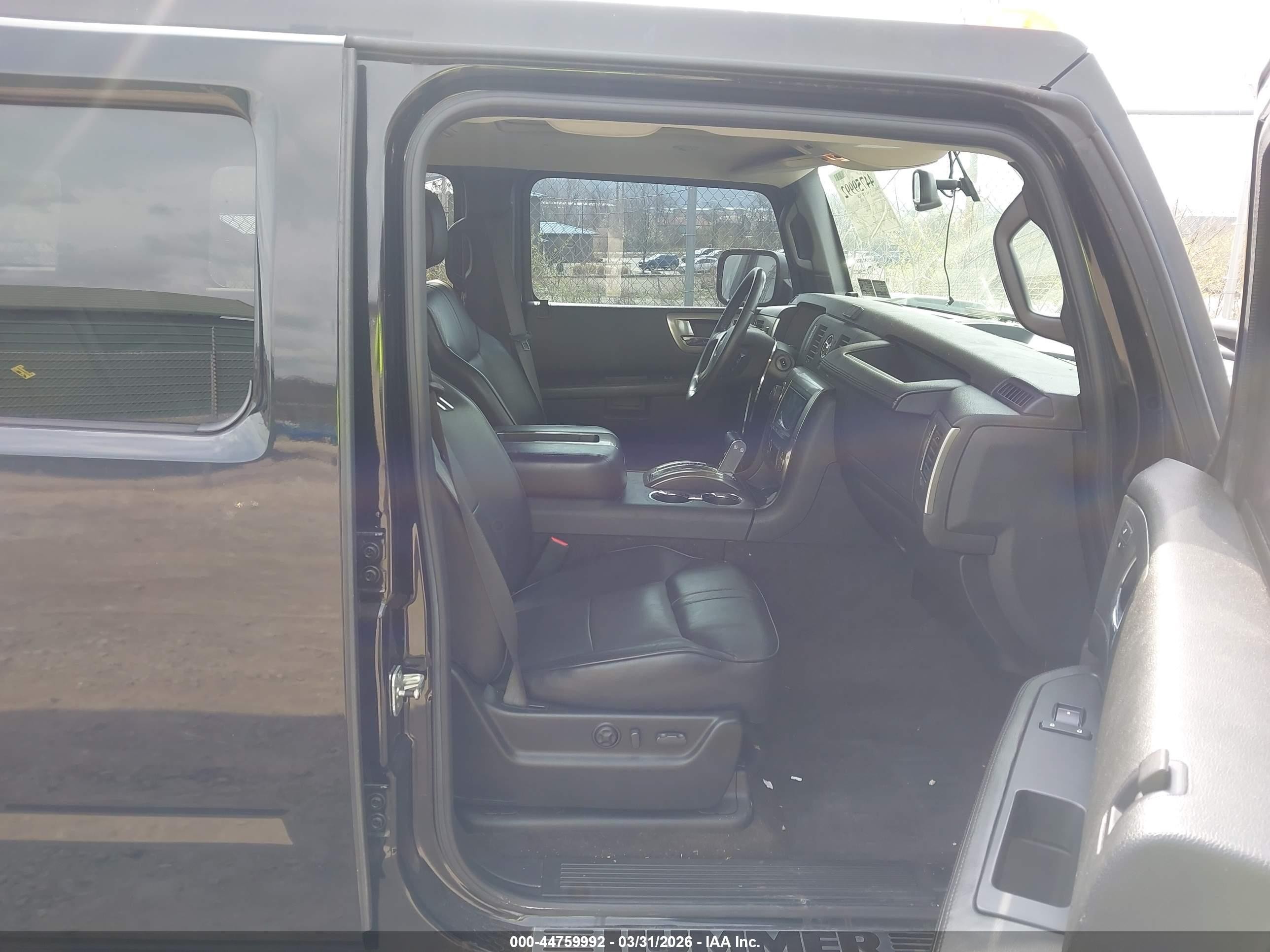 2009 Hummer H2 Suv   Черный vin: 5GRGN83249H100210