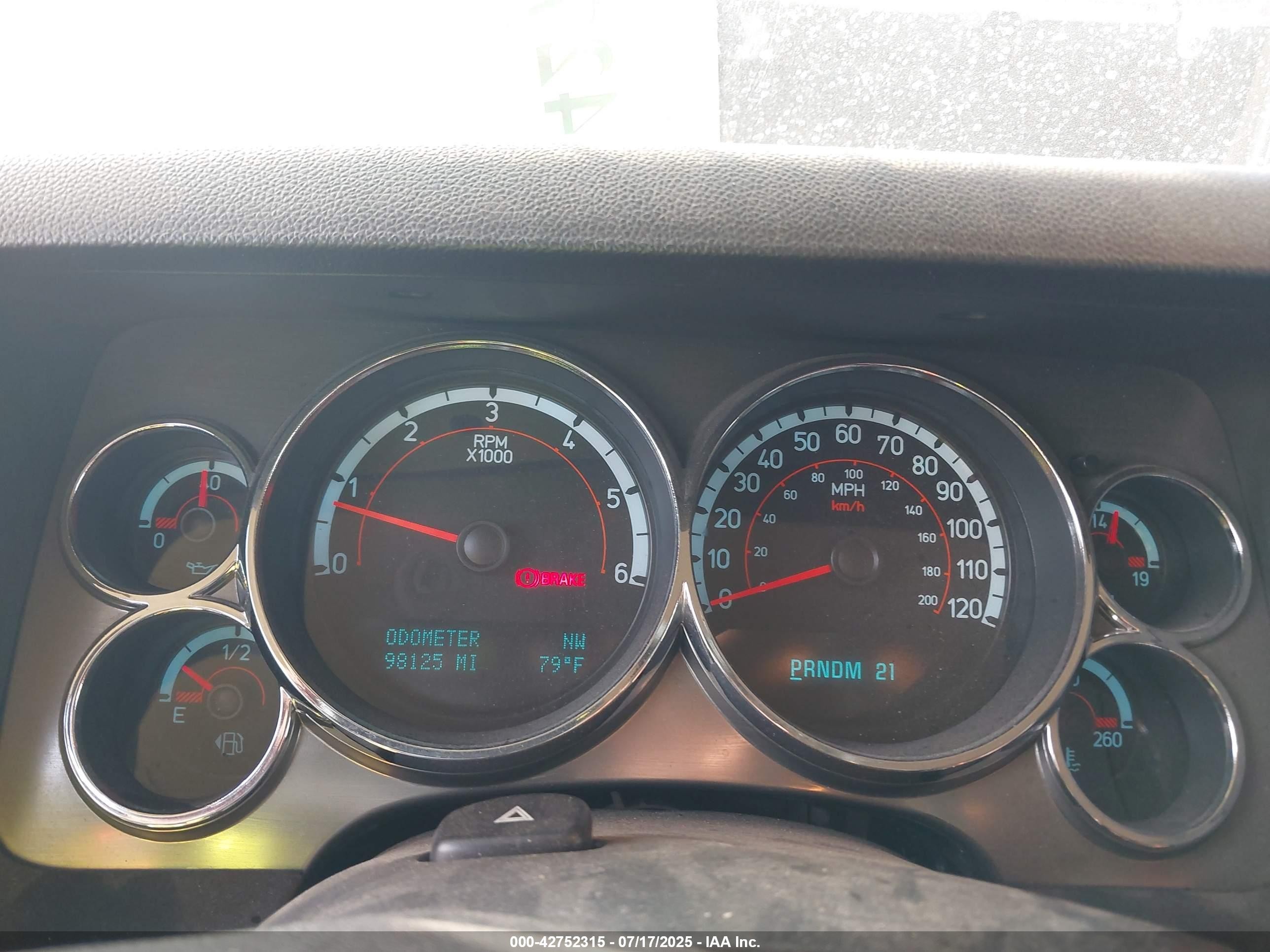 2009 Hummer H2 Suv   Gray vin: 5GRGN83289H100937
