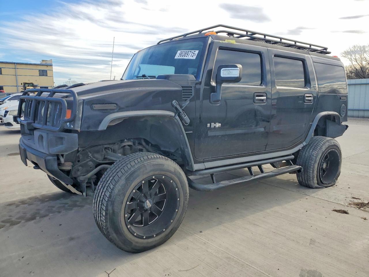 2009 Hummer H2 Luxury Black vin: 5GRGN83289H101649