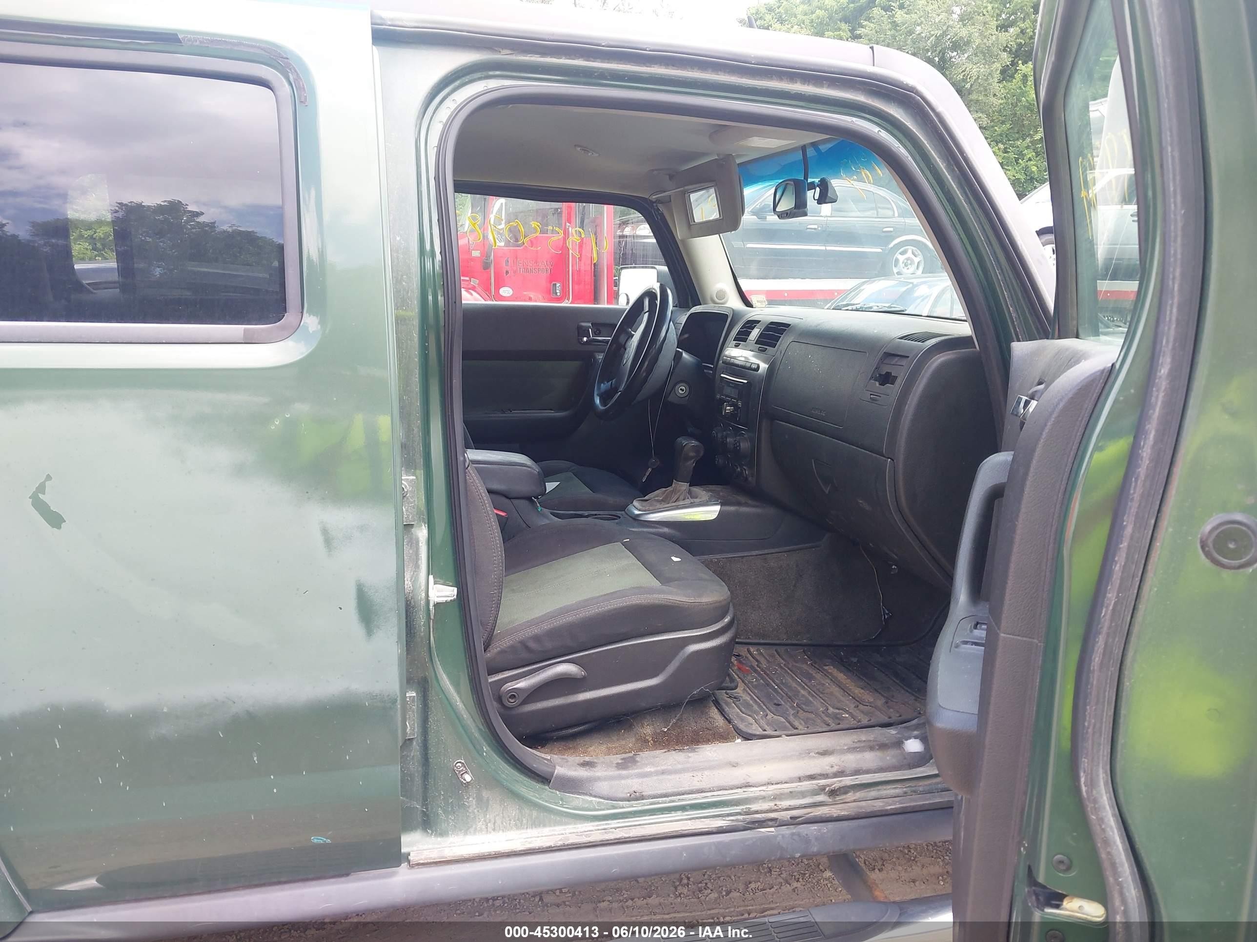 2006 Hummer H3 Suv   Зеленый vin: 5GTDN136068173092