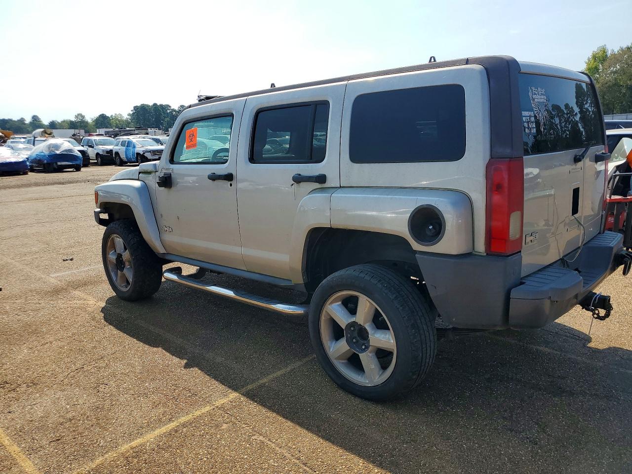 2006 Hummer H3 Silver vin: 5GTDN136068194993