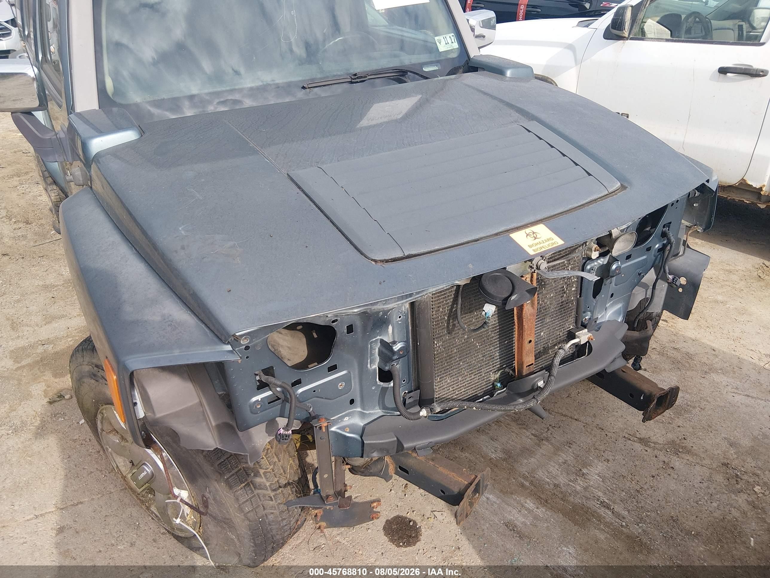 2006 Hummer H3 Suv   Light Blue vin: 5GTDN136068328644
