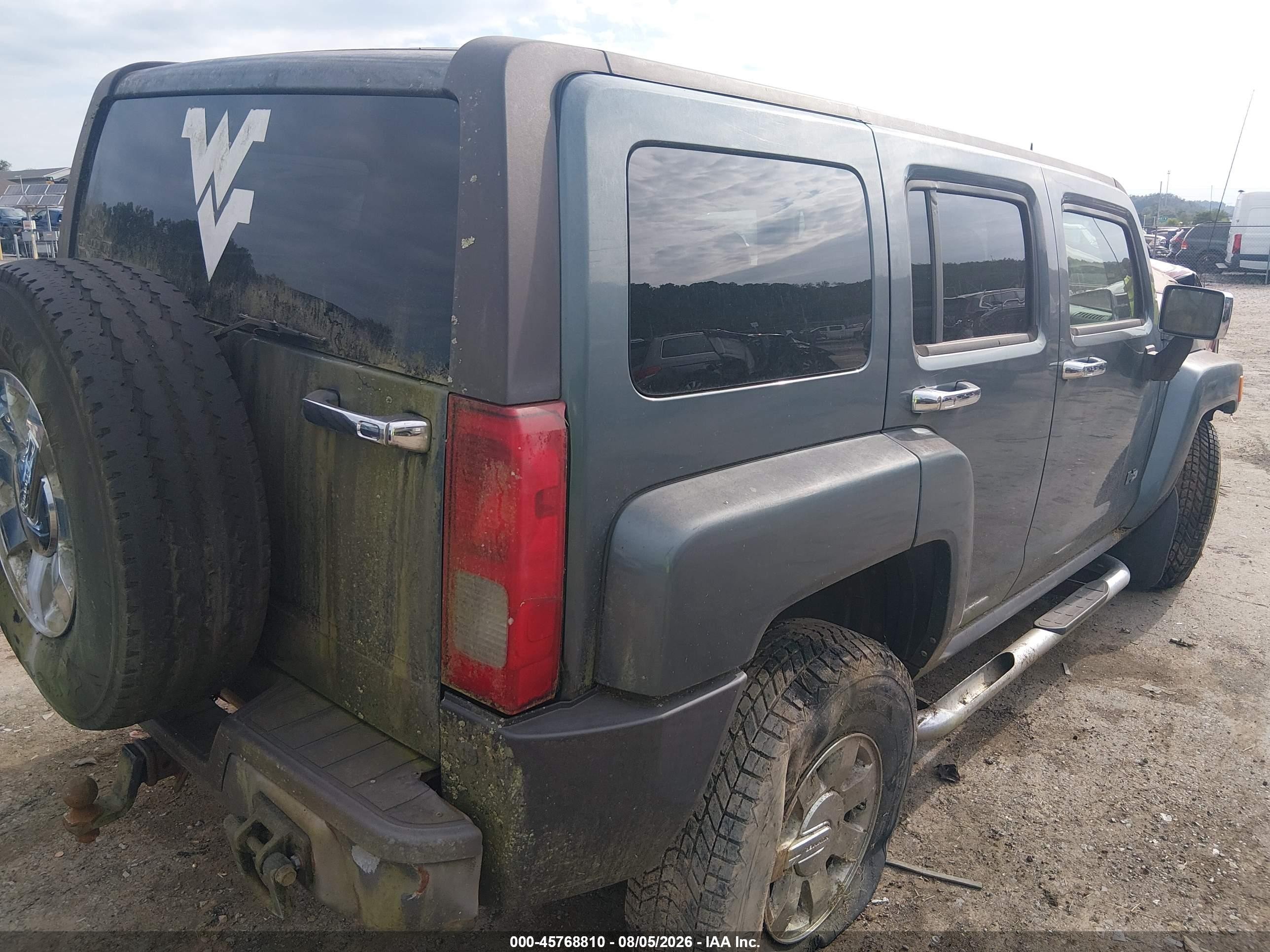 2006 Hummer H3 Suv   Light Blue vin: 5GTDN136068328644