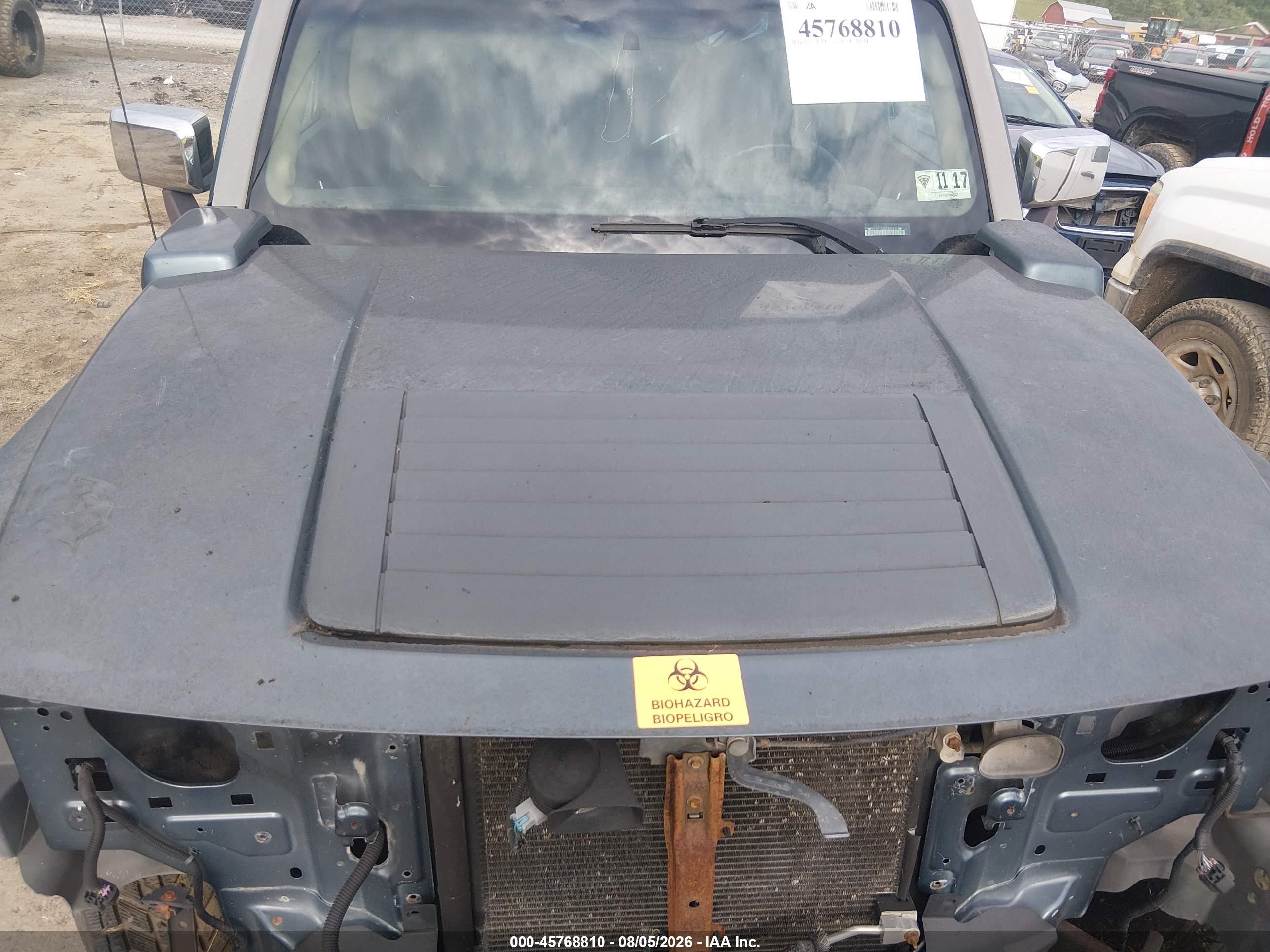 2006 Hummer H3 Suv   Light Blue vin: 5GTDN136068328644