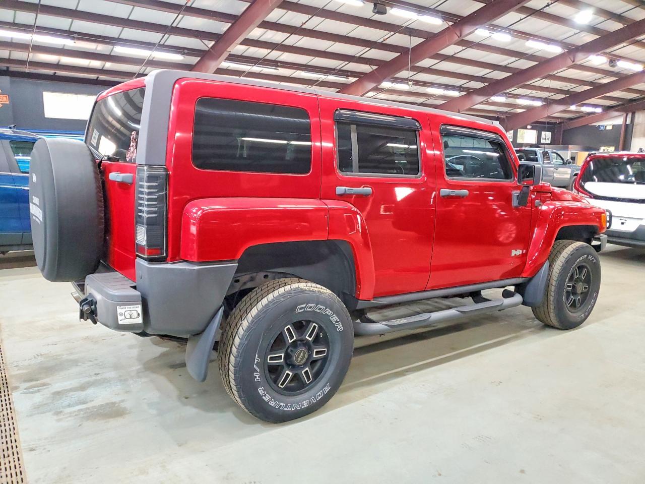 2006 Hummer H3 Red vin: 5GTDN136168107098