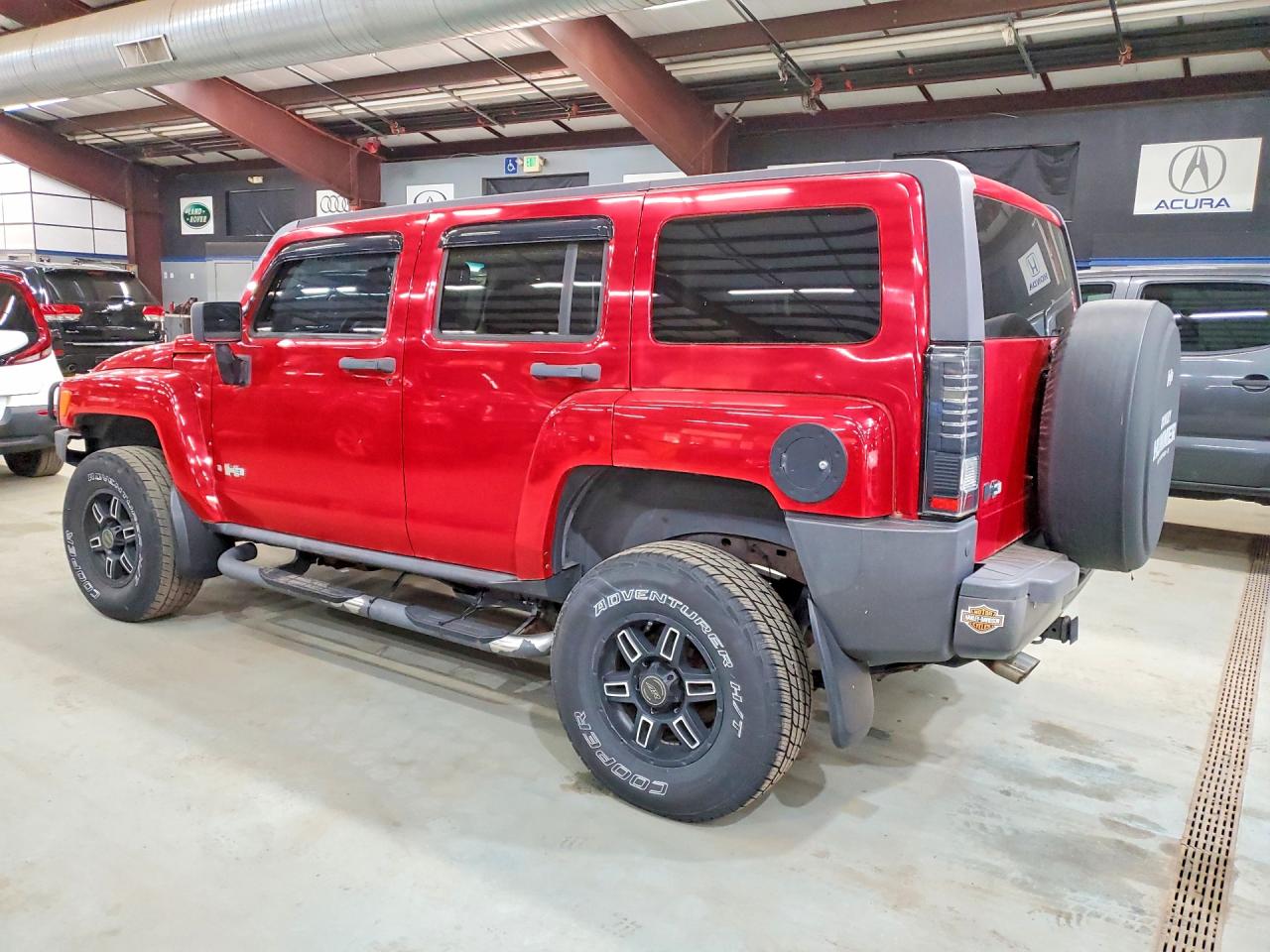 2006 Hummer H3 Red vin: 5GTDN136168107098