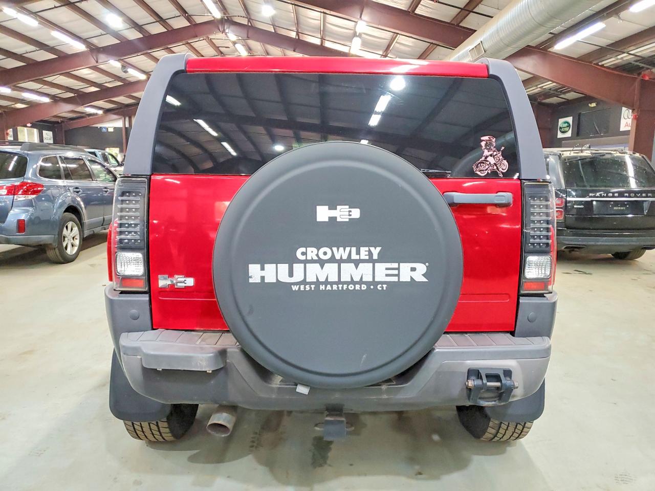 2006 Hummer H3 Red vin: 5GTDN136168107098