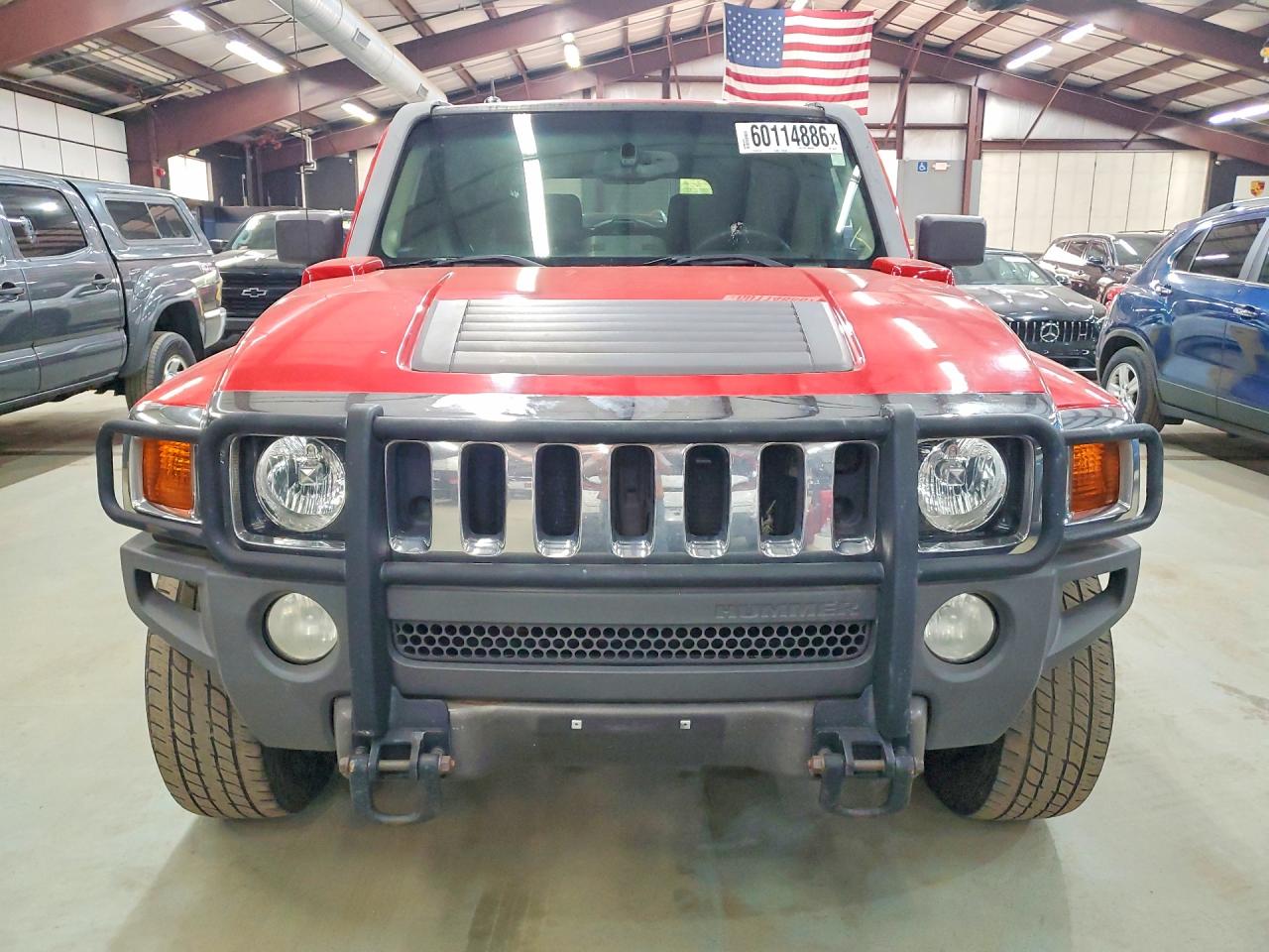 2006 Hummer H3 Red vin: 5GTDN136168107098