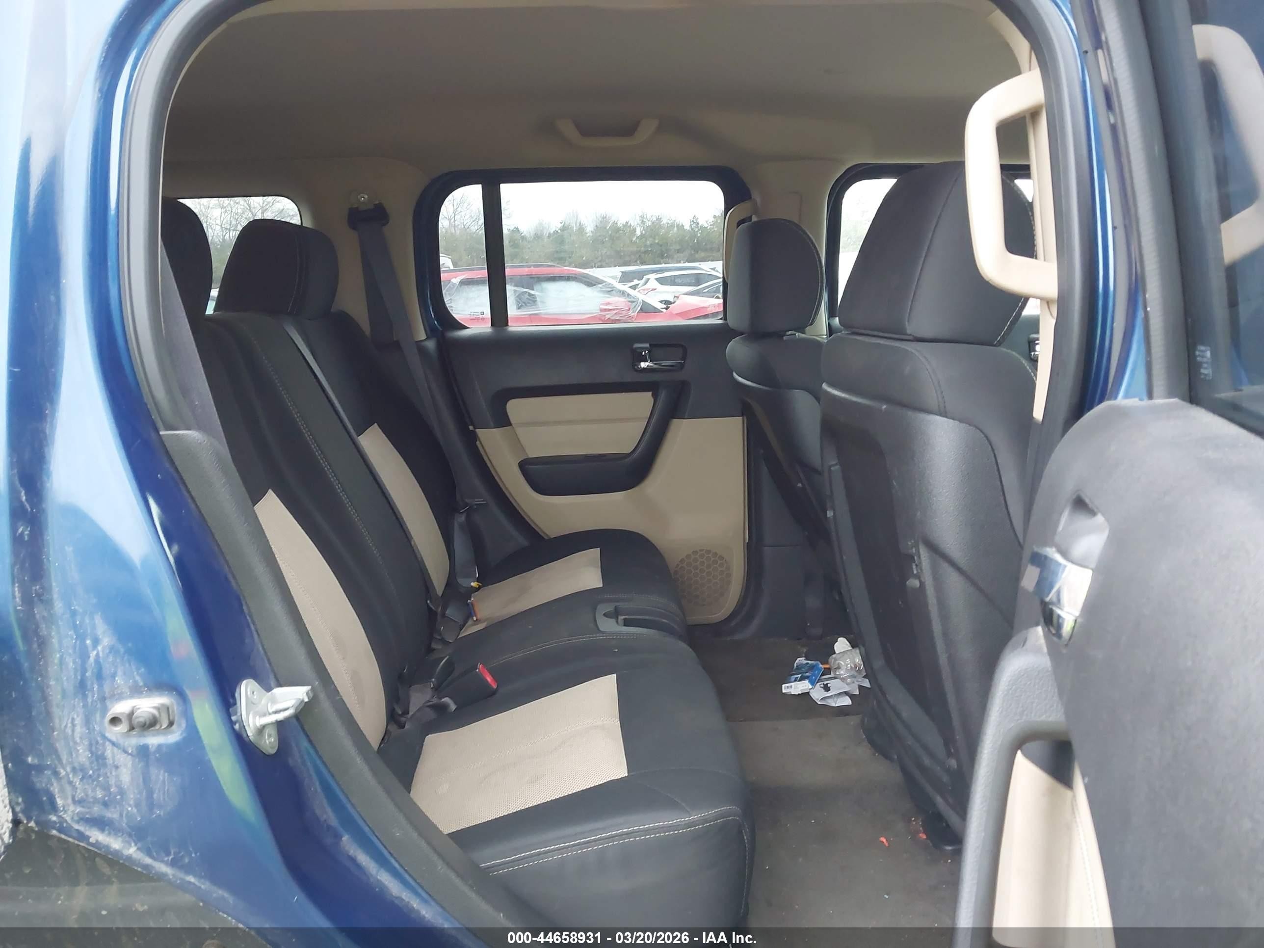 2006 Hummer H3 Suv Dark Blue vin: 5GTDN136168163722