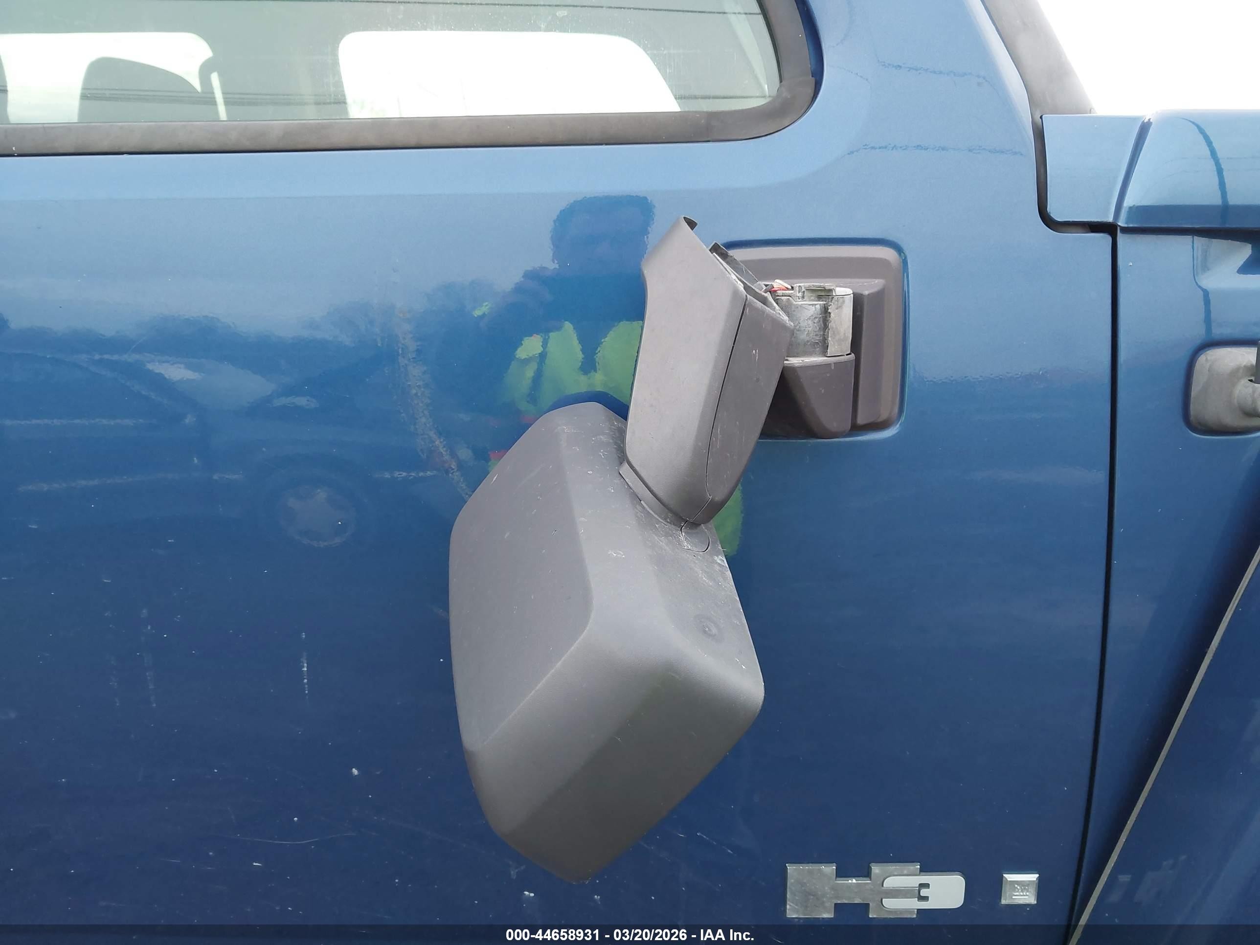 2006 Hummer H3 Suv Dark Blue vin: 5GTDN136168163722