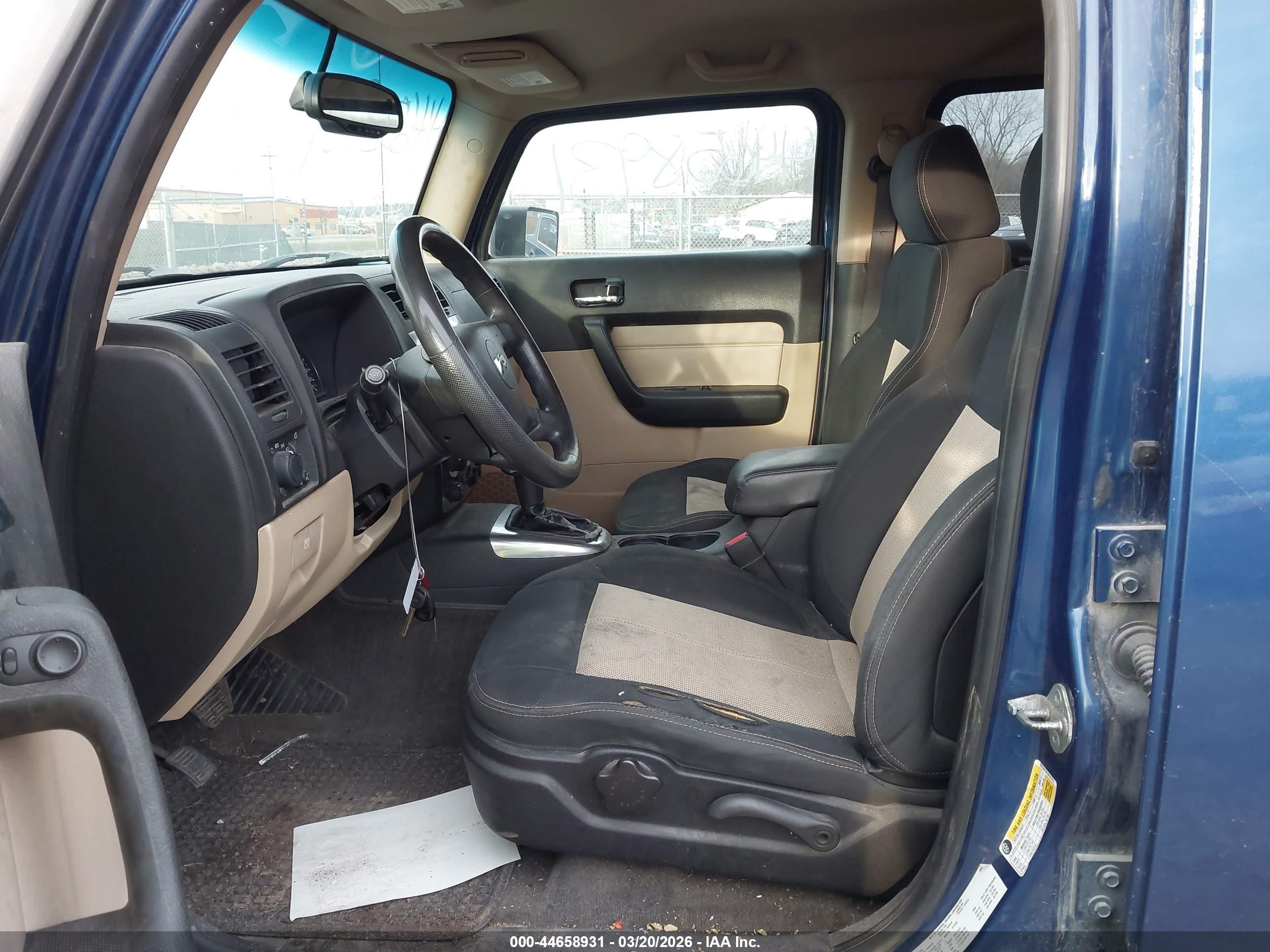 2006 Hummer H3 Suv Dark Blue vin: 5GTDN136168163722