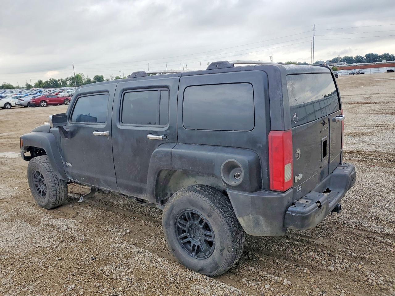 2006 Hummer H3 Black vin: 5GTDN136268100452