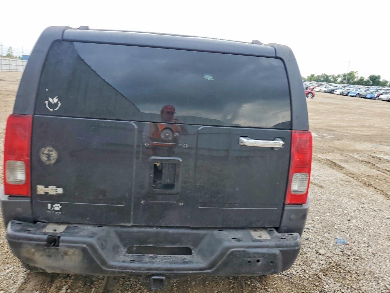 2006 Hummer H3 Black vin: 5GTDN136268100452
