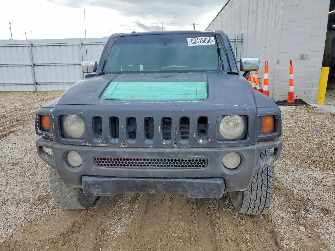 2006 Hummer H3 Black vin: 5GTDN136268100452