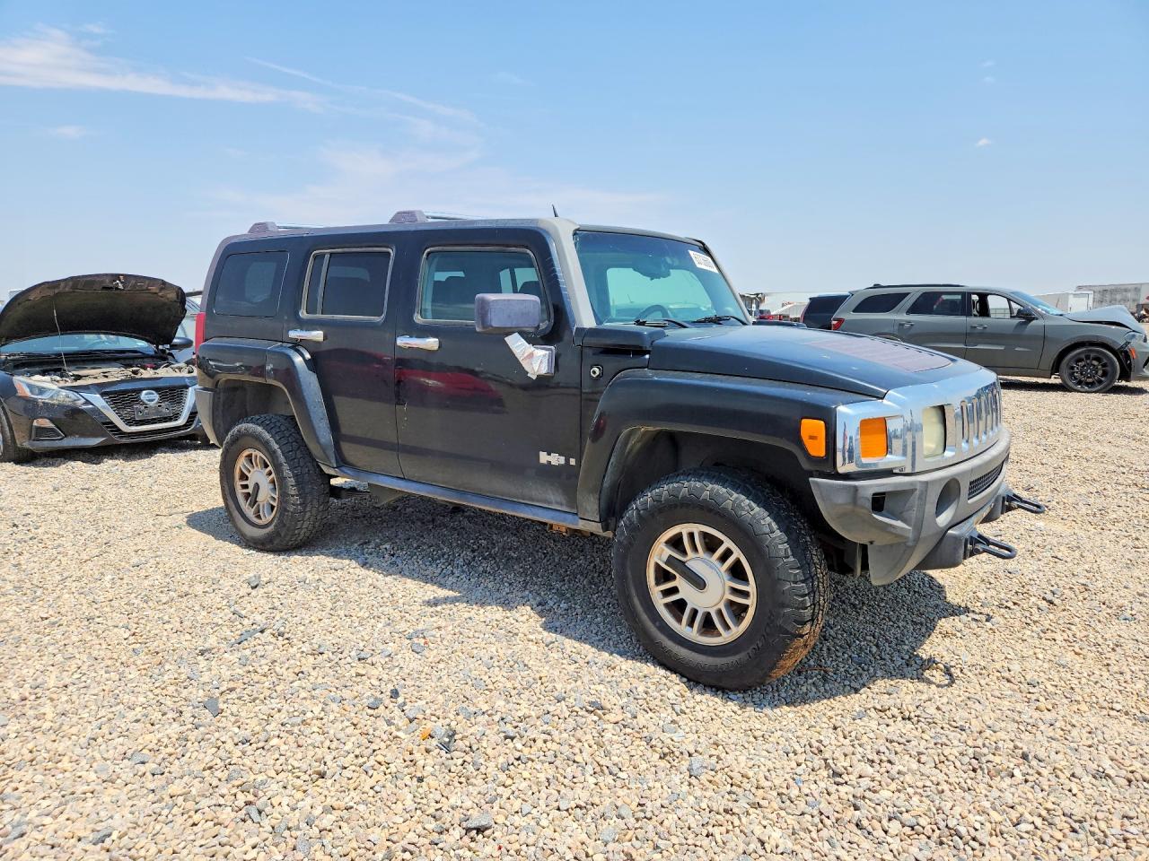 2006 Hummer H3 Black vin: 5GTDN136268124993