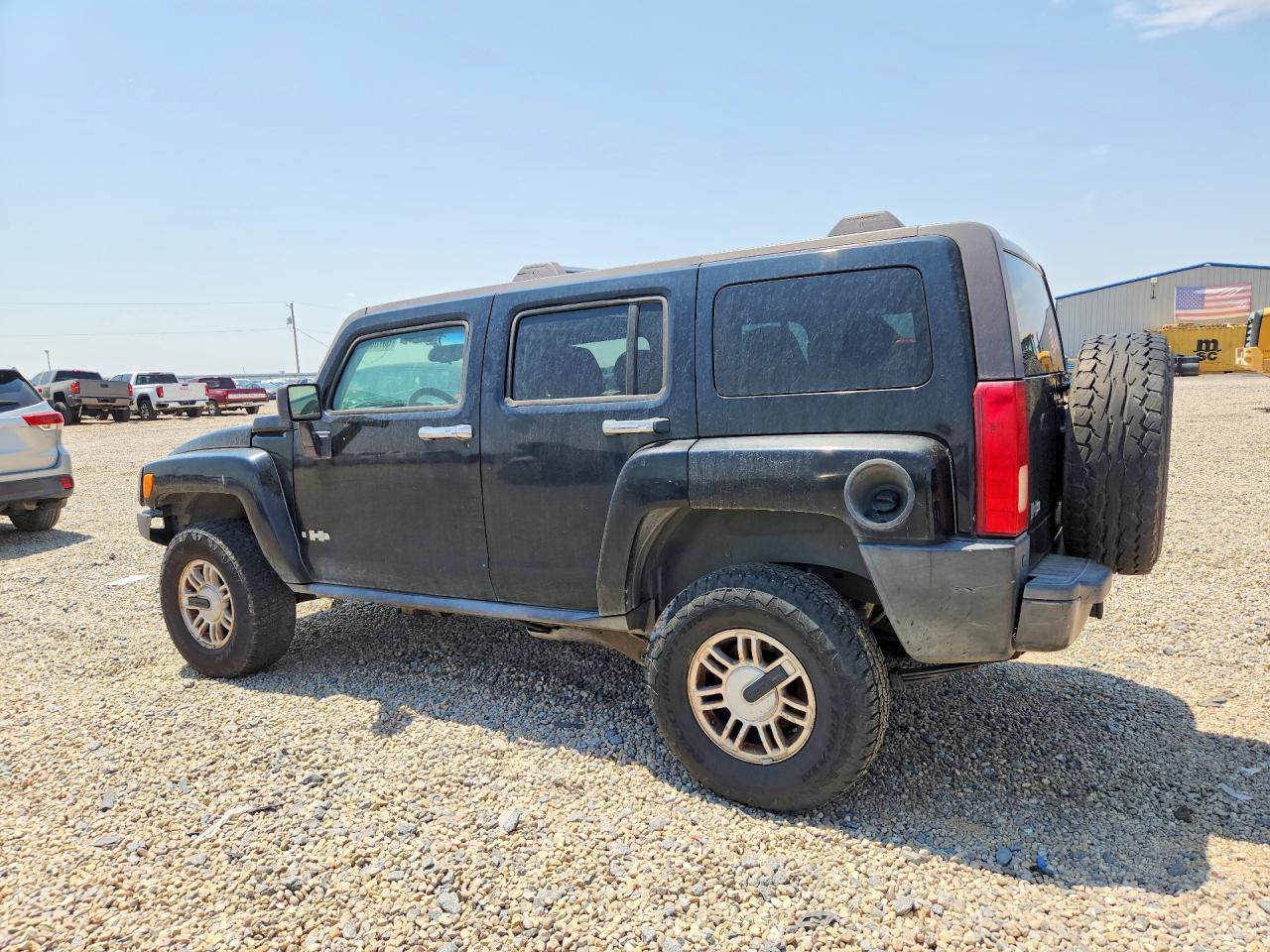 2006 Hummer H3 Black vin: 5GTDN136268124993