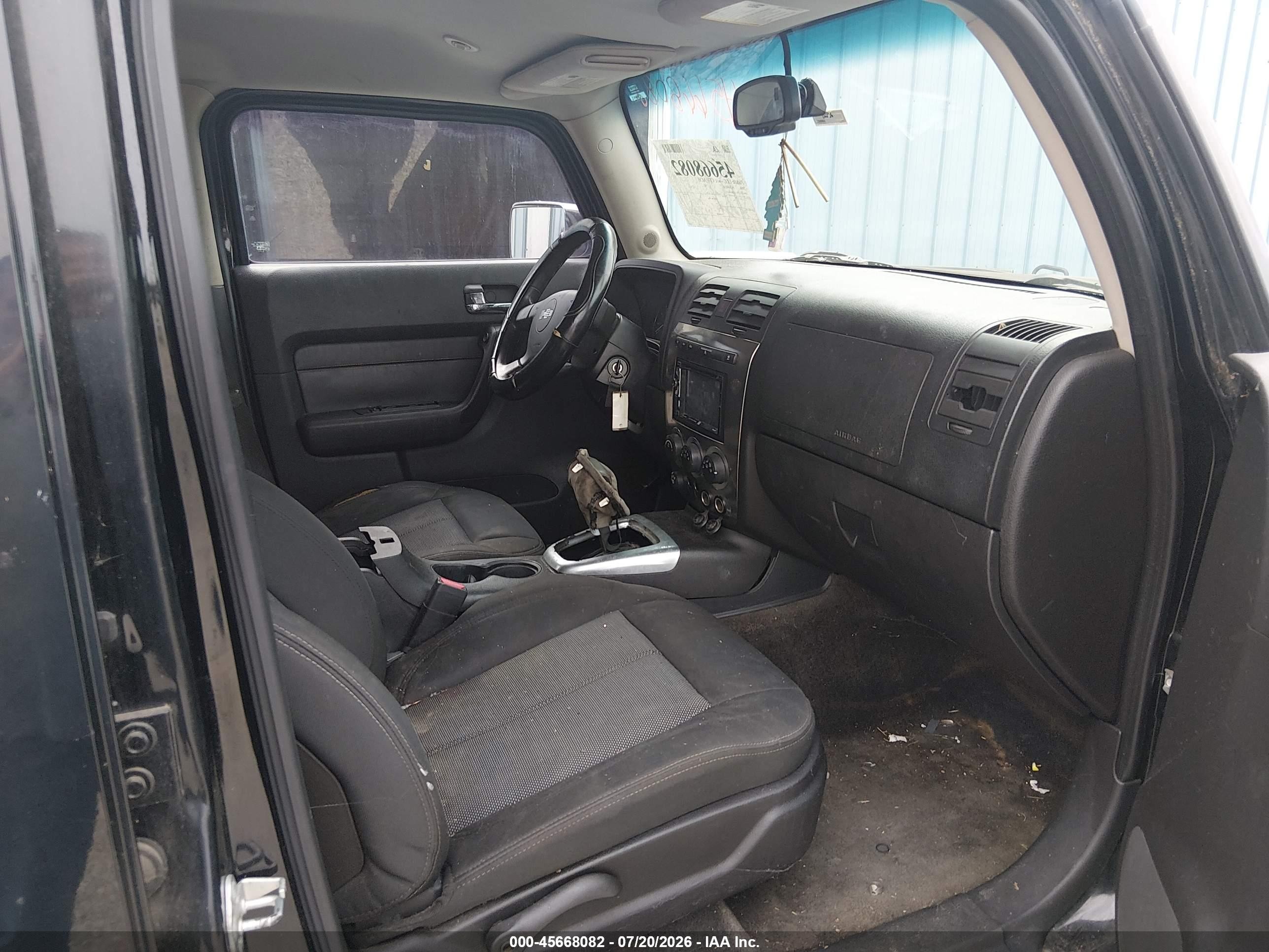 2006 Hummer H3 Suv   Black vin: 5GTDN136268166936