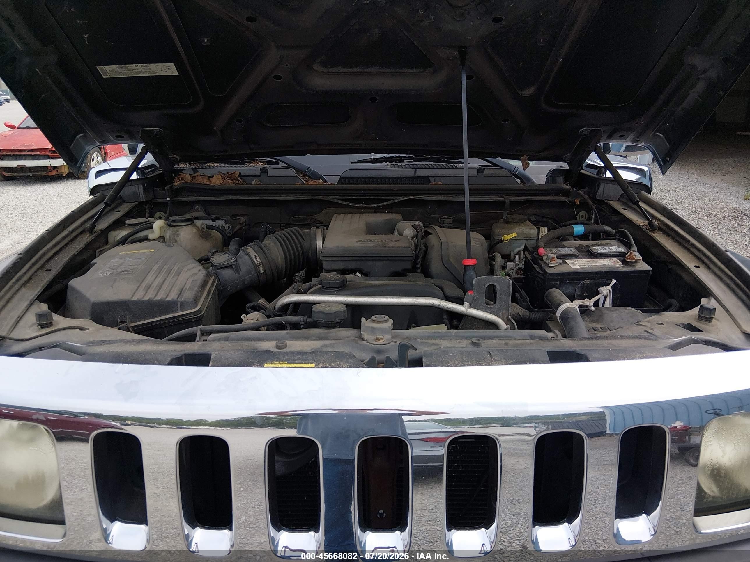 2006 Hummer H3 Suv   Black vin: 5GTDN136268166936
