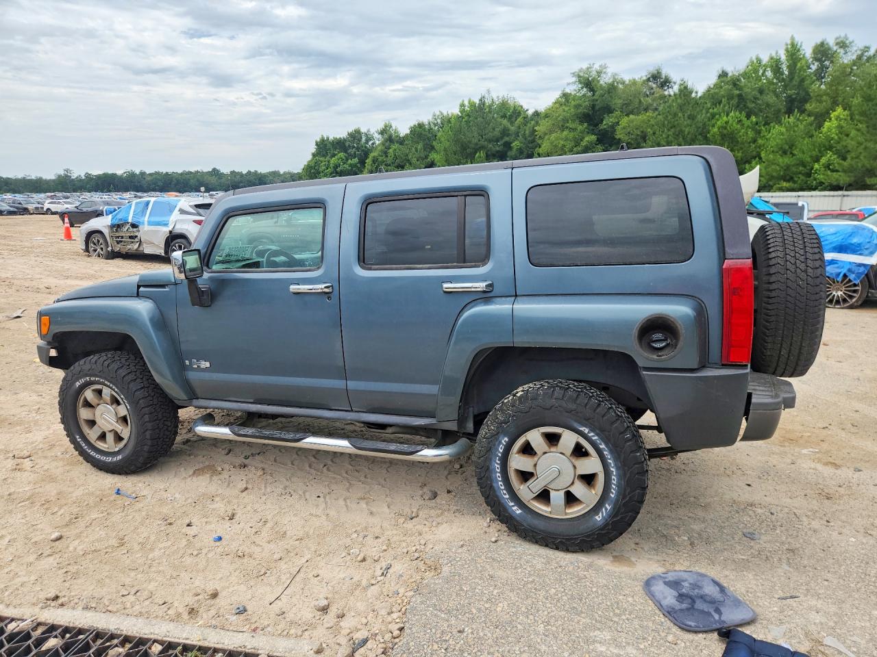2006 Hummer H3 Teal vin: 5GTDN136268168539