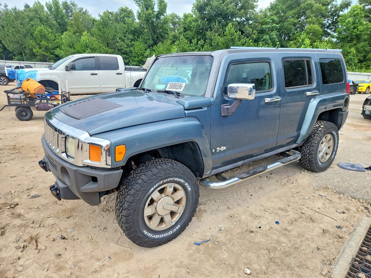 2006 Hummer H3 Teal vin: 5GTDN136268168539