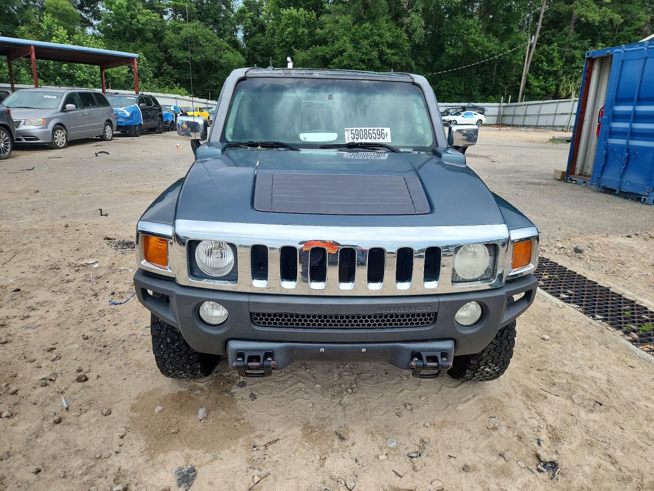2006 Hummer H3 Teal vin: 5GTDN136268168539