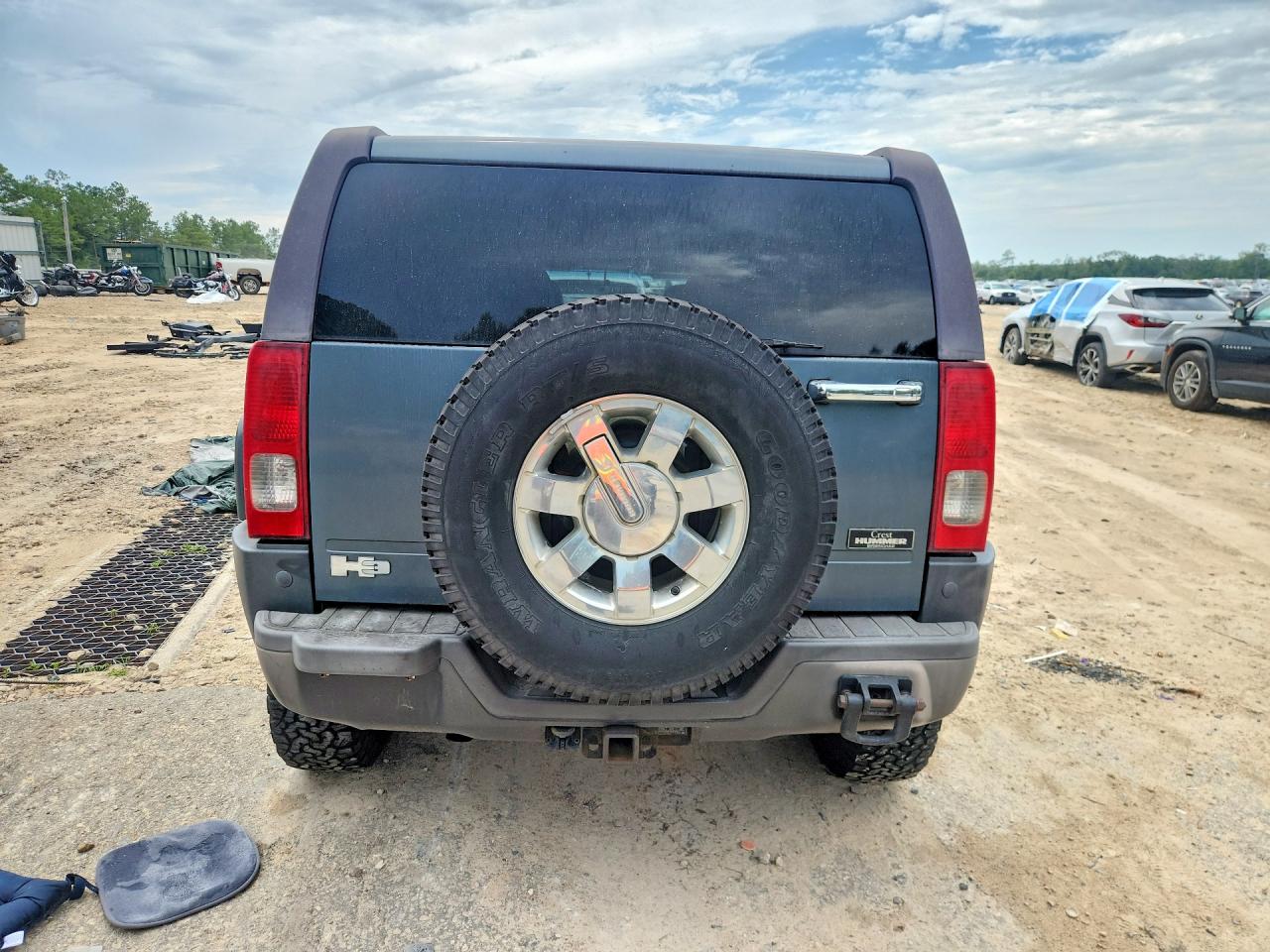 2006 Hummer H3 Teal vin: 5GTDN136268168539