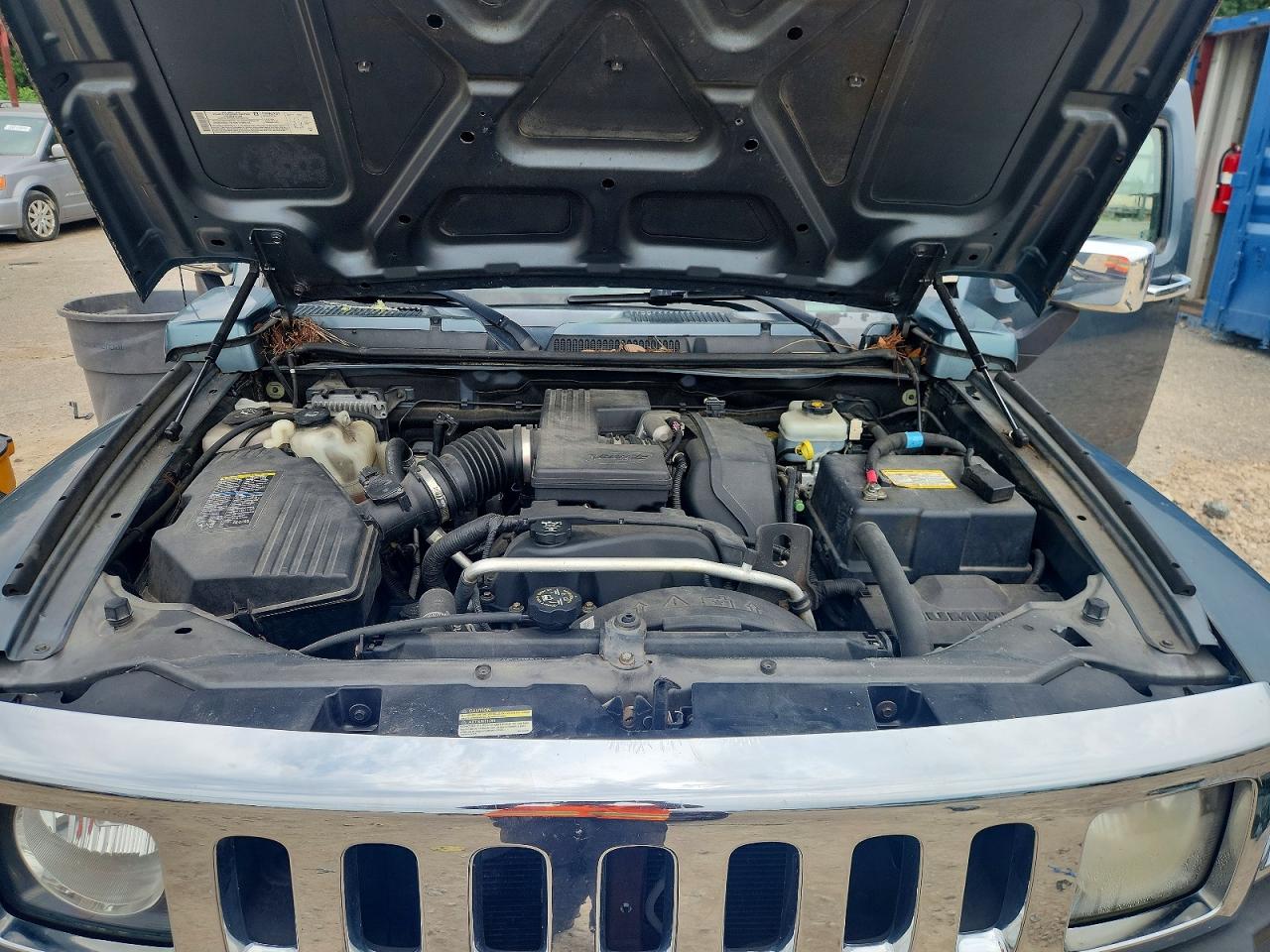 2006 Hummer H3 Teal vin: 5GTDN136268168539