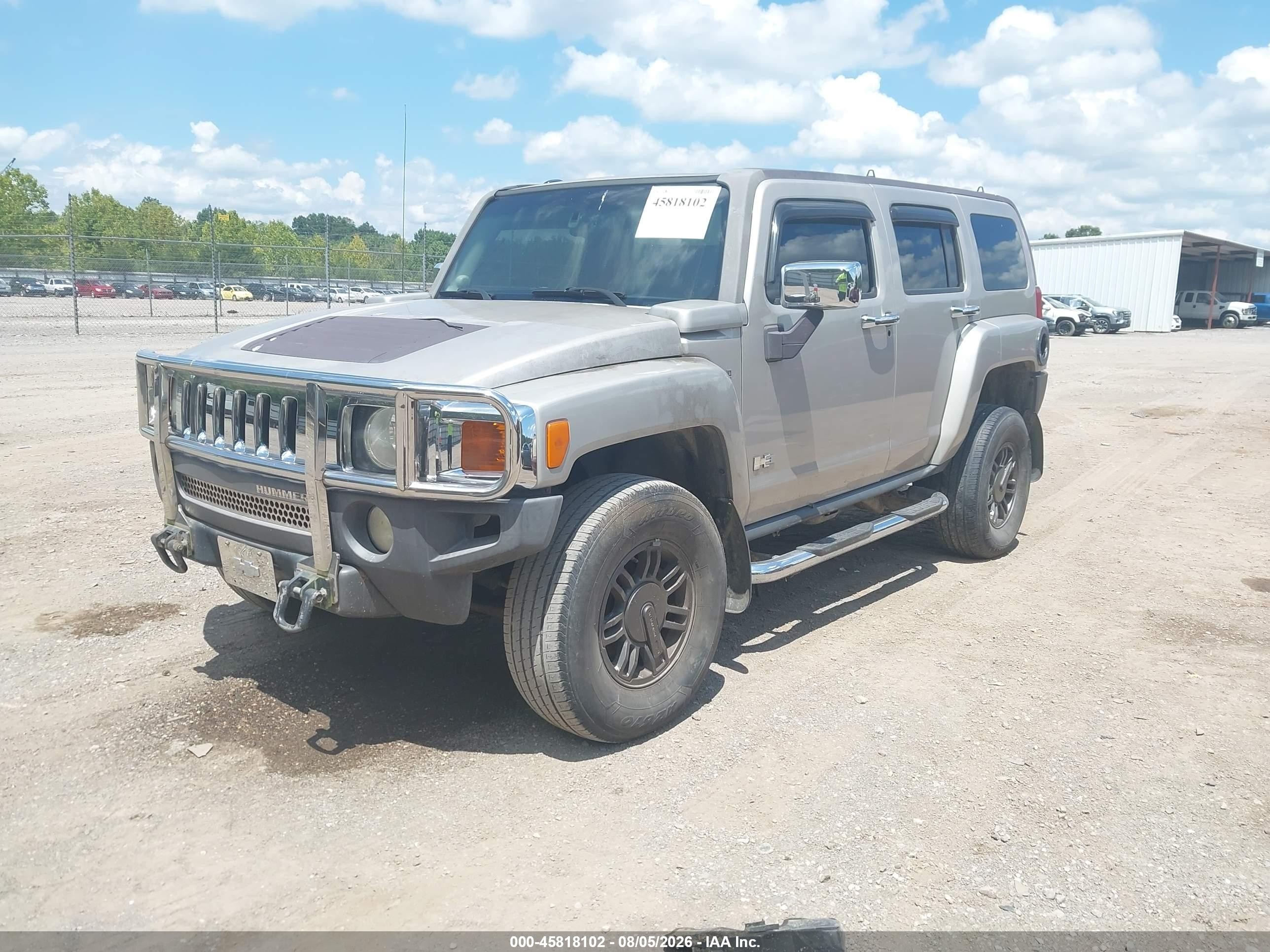 2006 Hummer H3   Silver vin: 5GTDN136268250576