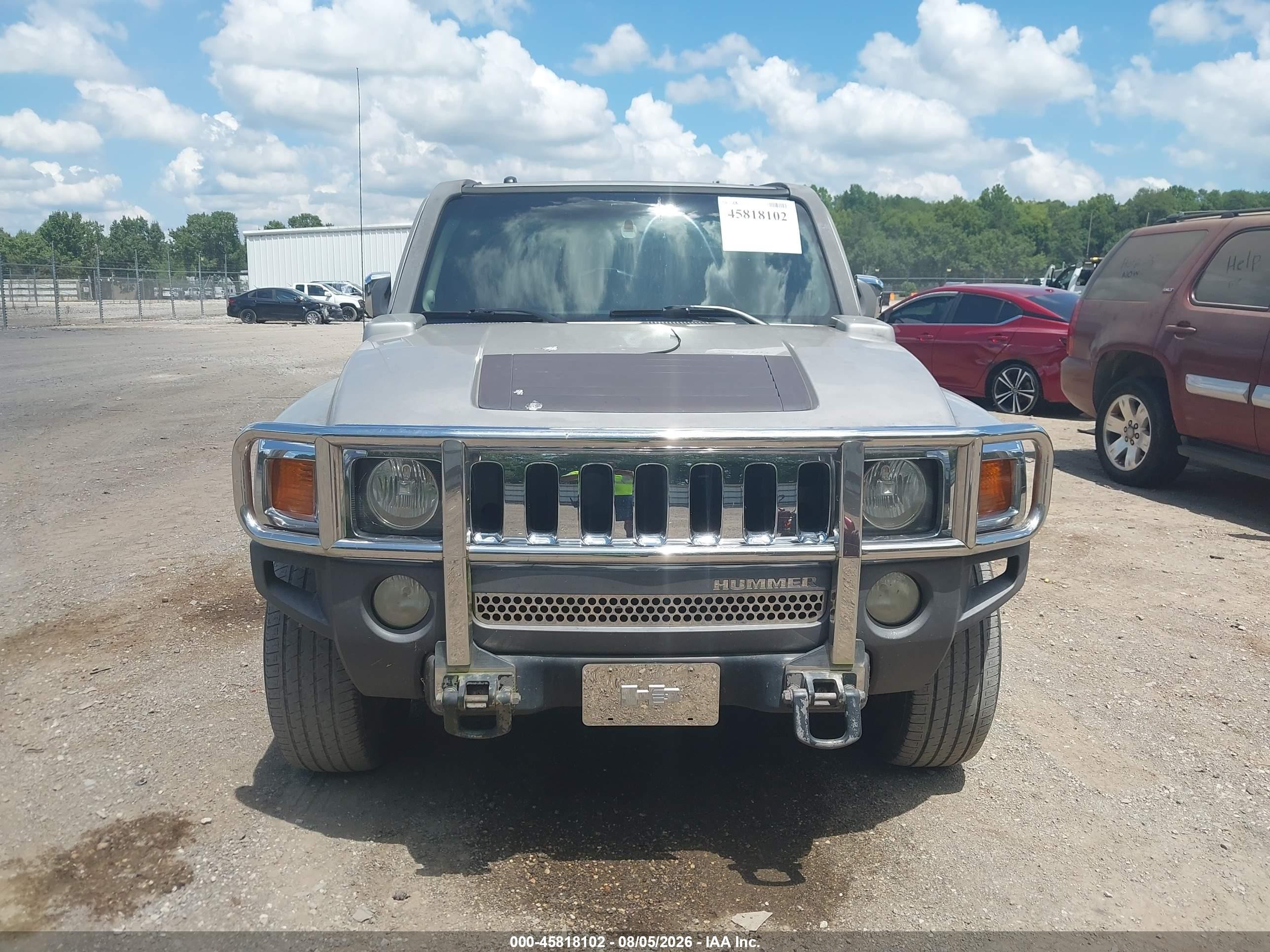 2006 Hummer H3   Silver vin: 5GTDN136268250576