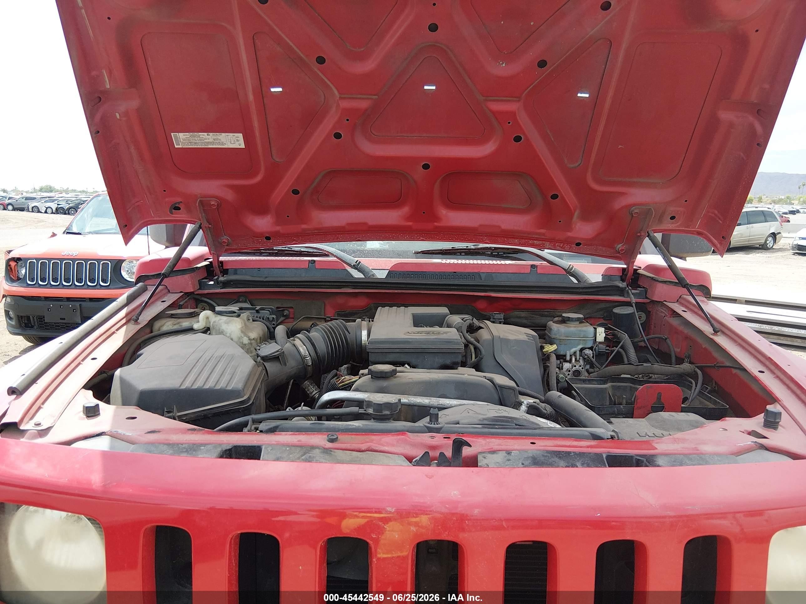 2006 Hummer H3 Suv   Red vin: 5GTDN136268271119