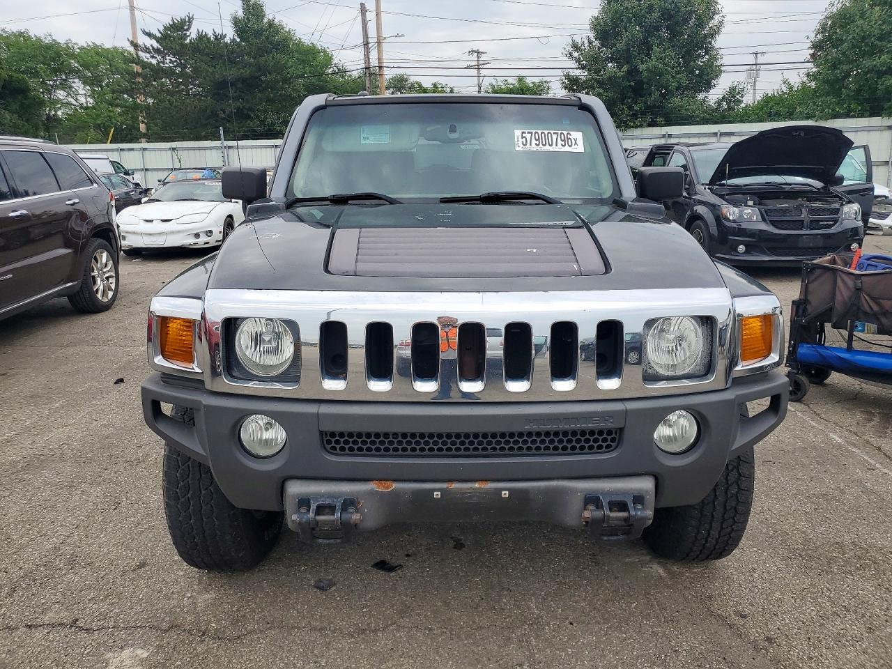 2006 Hummer H3 Black vin: 5GTDN136268279964