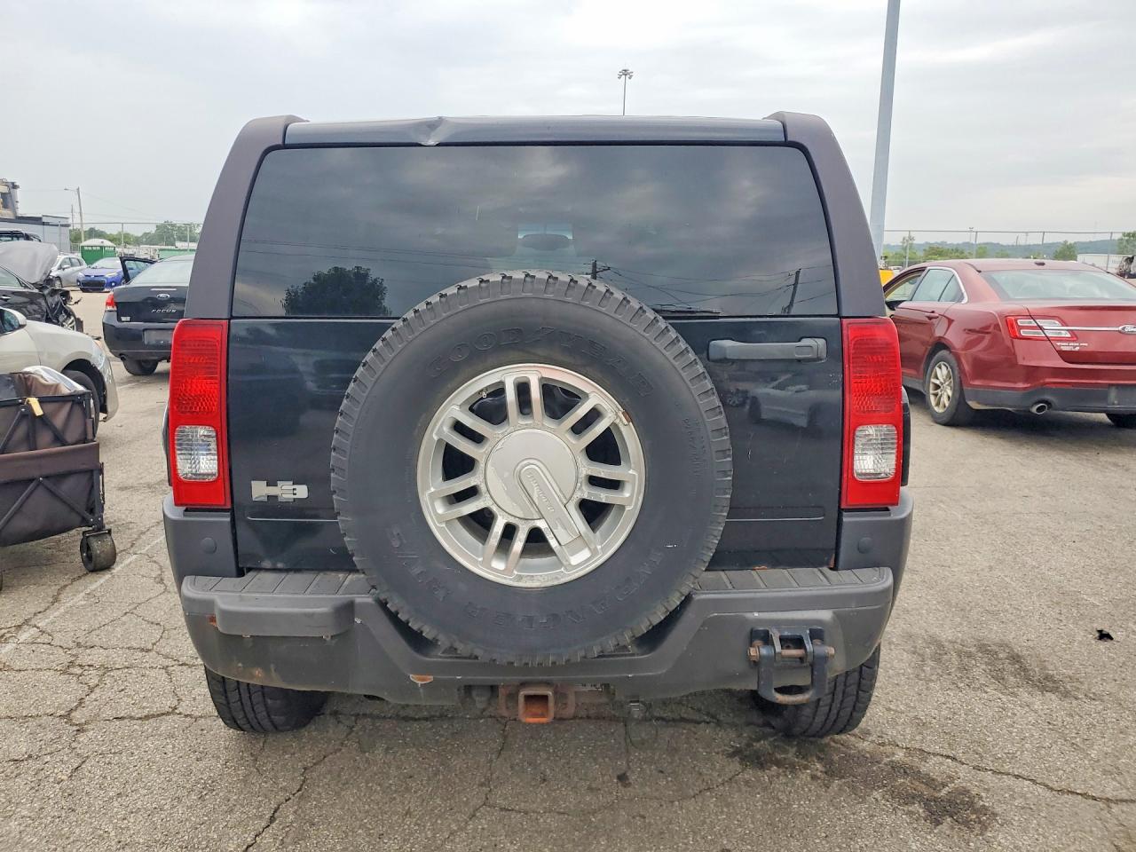 2006 Hummer H3 Black vin: 5GTDN136268279964