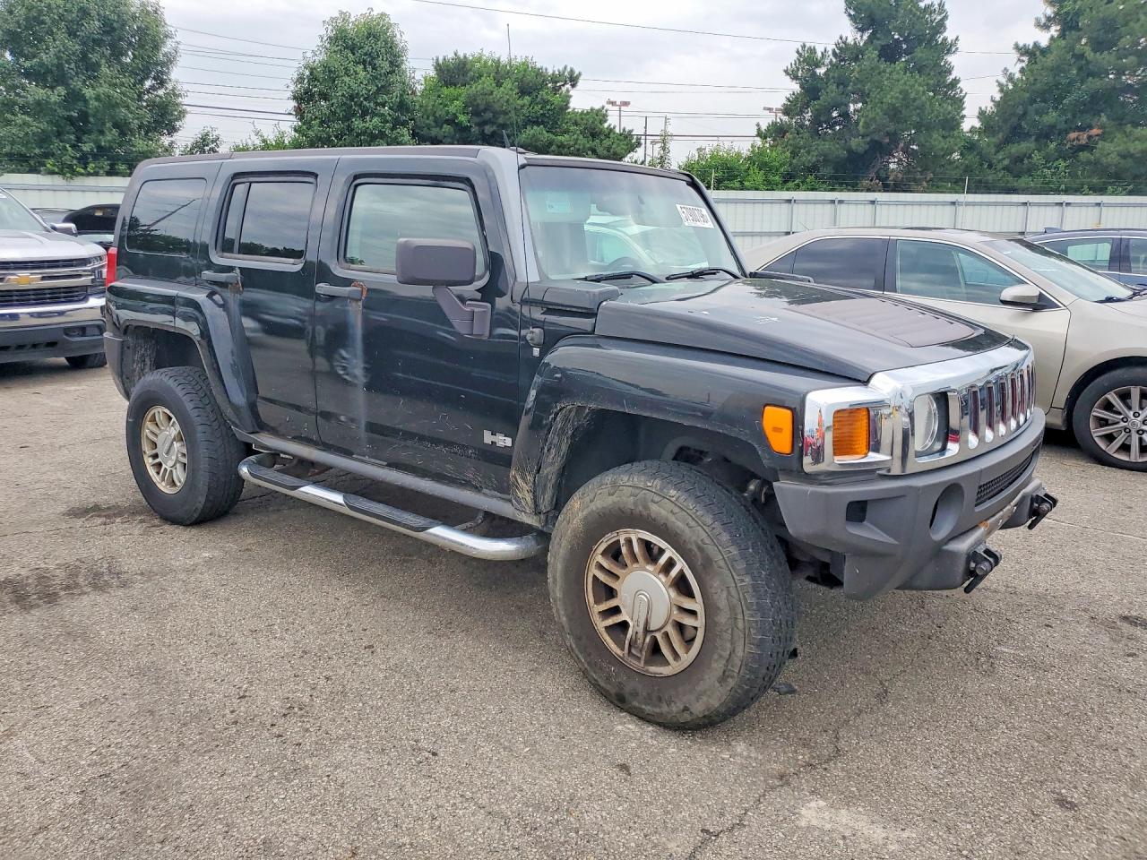 2006 Hummer H3 Black vin: 5GTDN136268279964