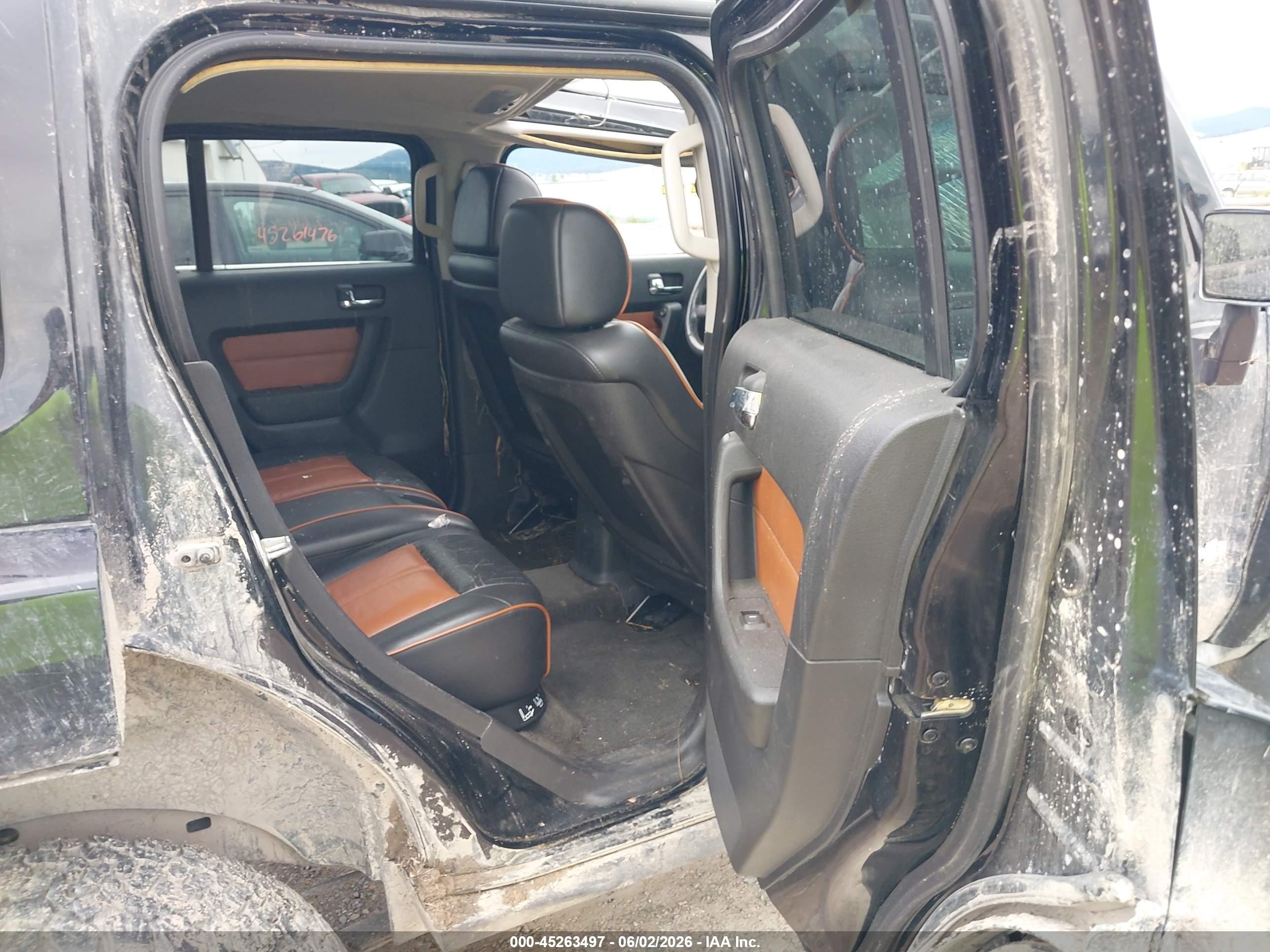 2006 Hummer H3 Suv   Black vin: 5GTDN136268313529
