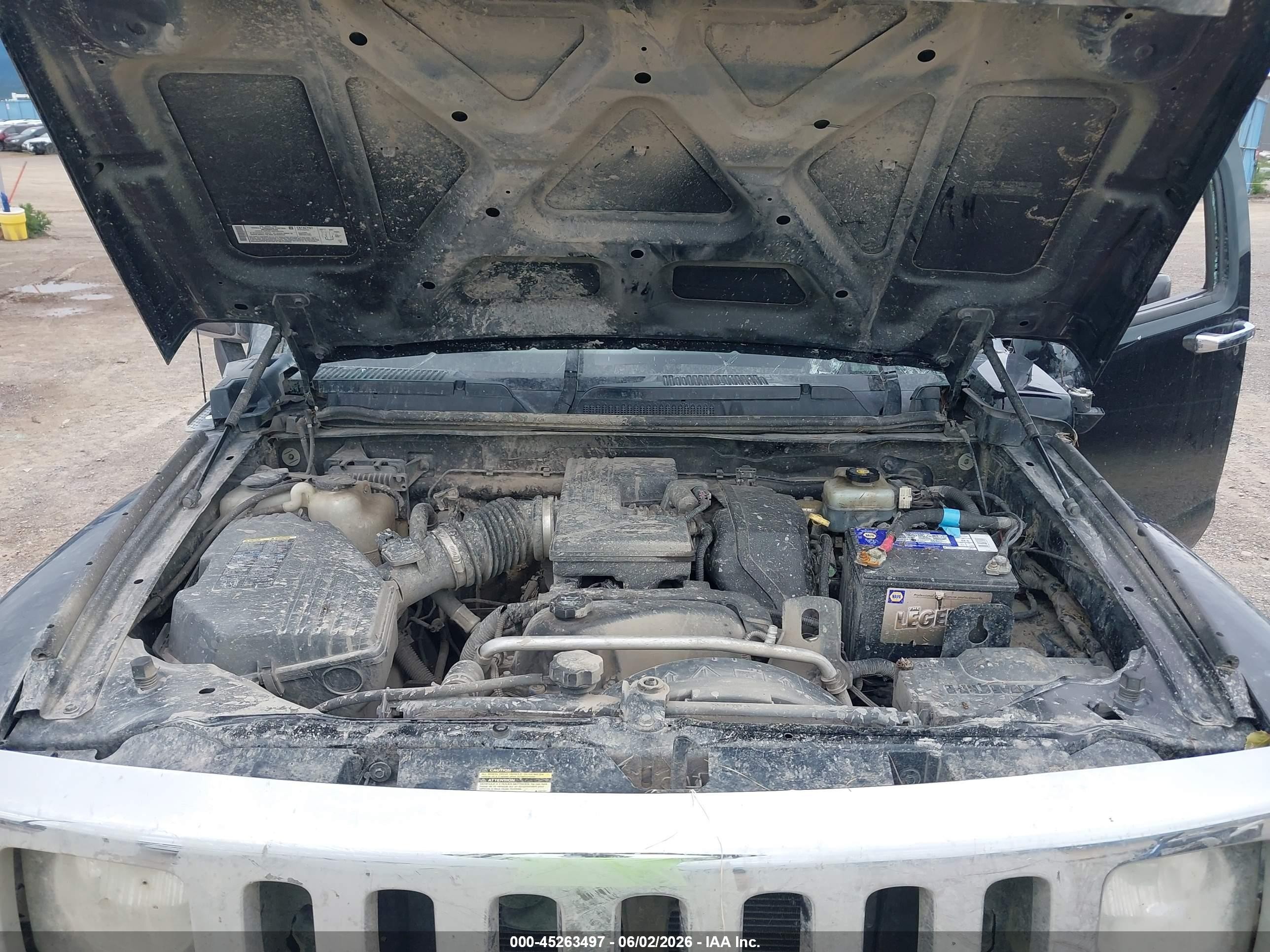 2006 Hummer H3 Suv   Black vin: 5GTDN136268313529