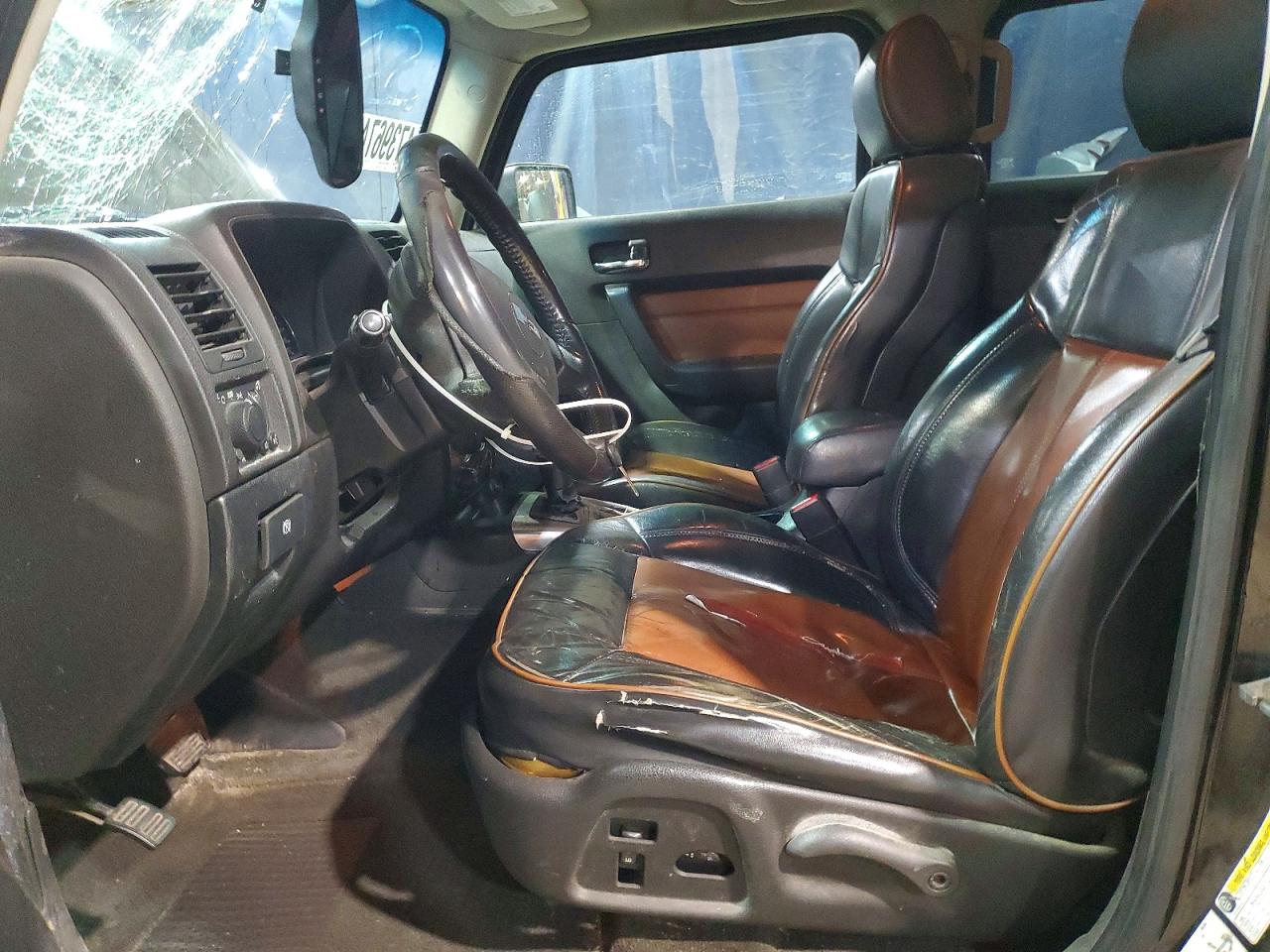 2006 Hummer H3 Black vin: 5GTDN136268323090