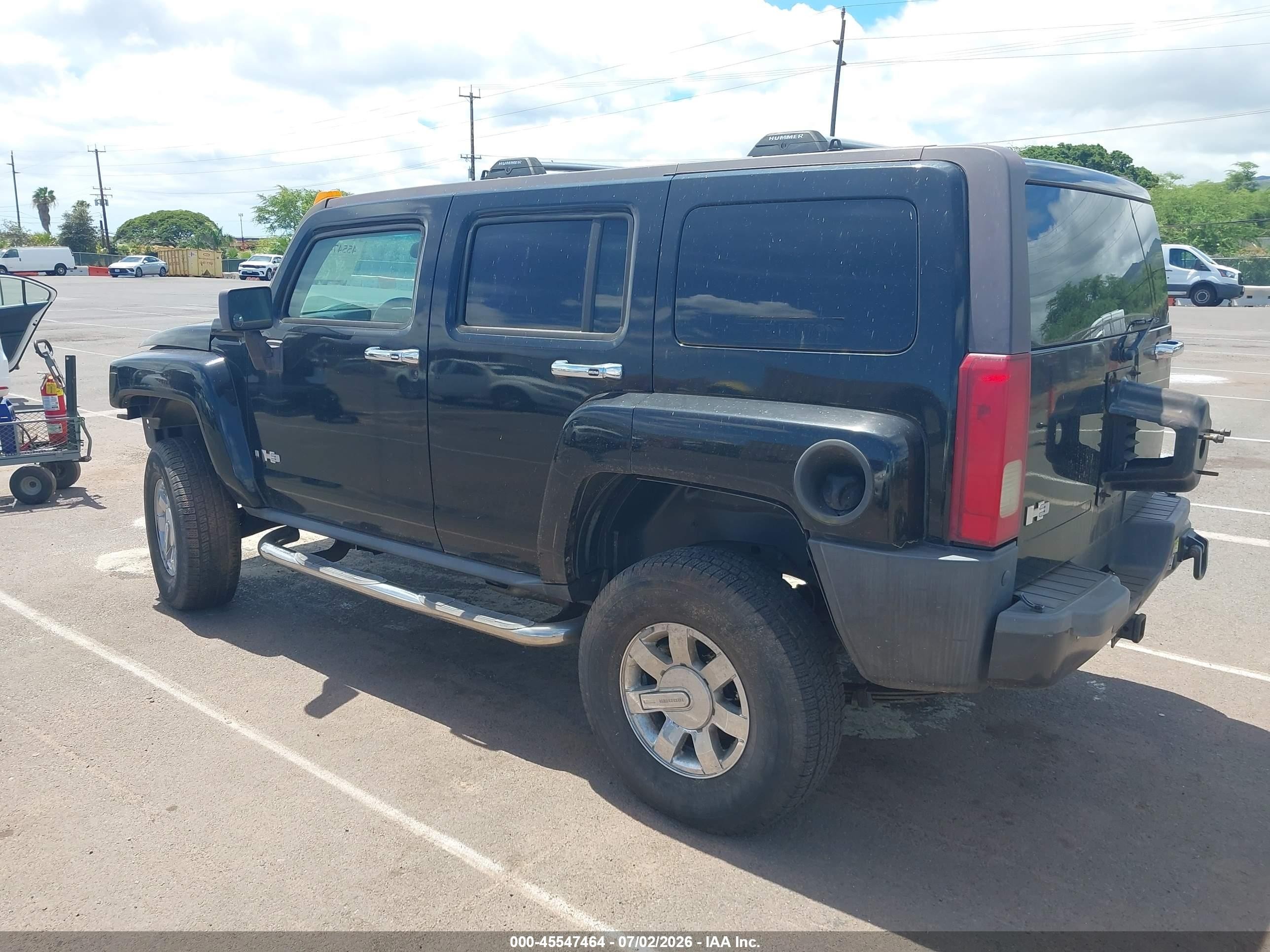 2006 Hummer H3 Suv   Blue vin: 5GTDN136368119026