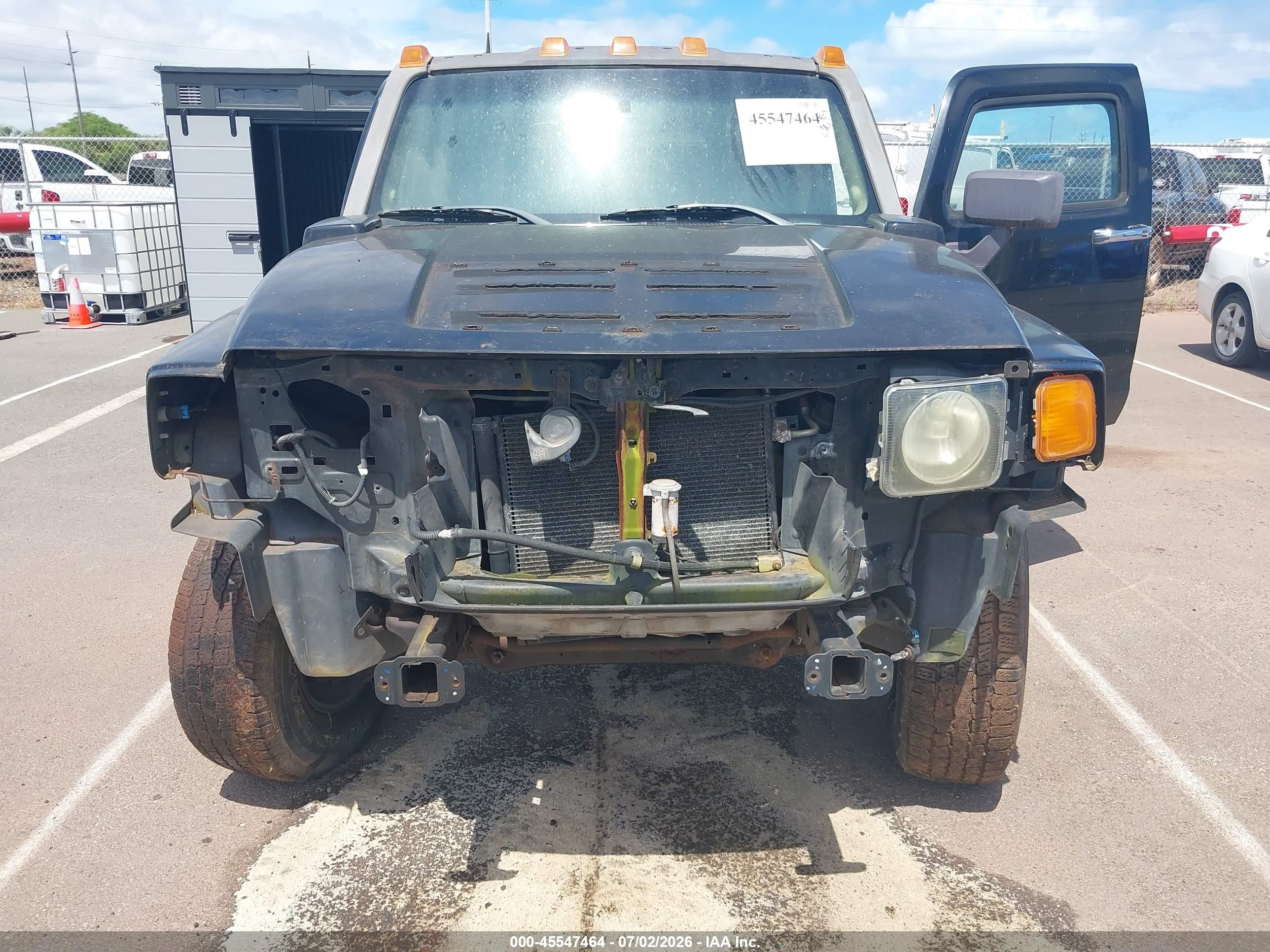 2006 Hummer H3 Suv   Blue vin: 5GTDN136368119026