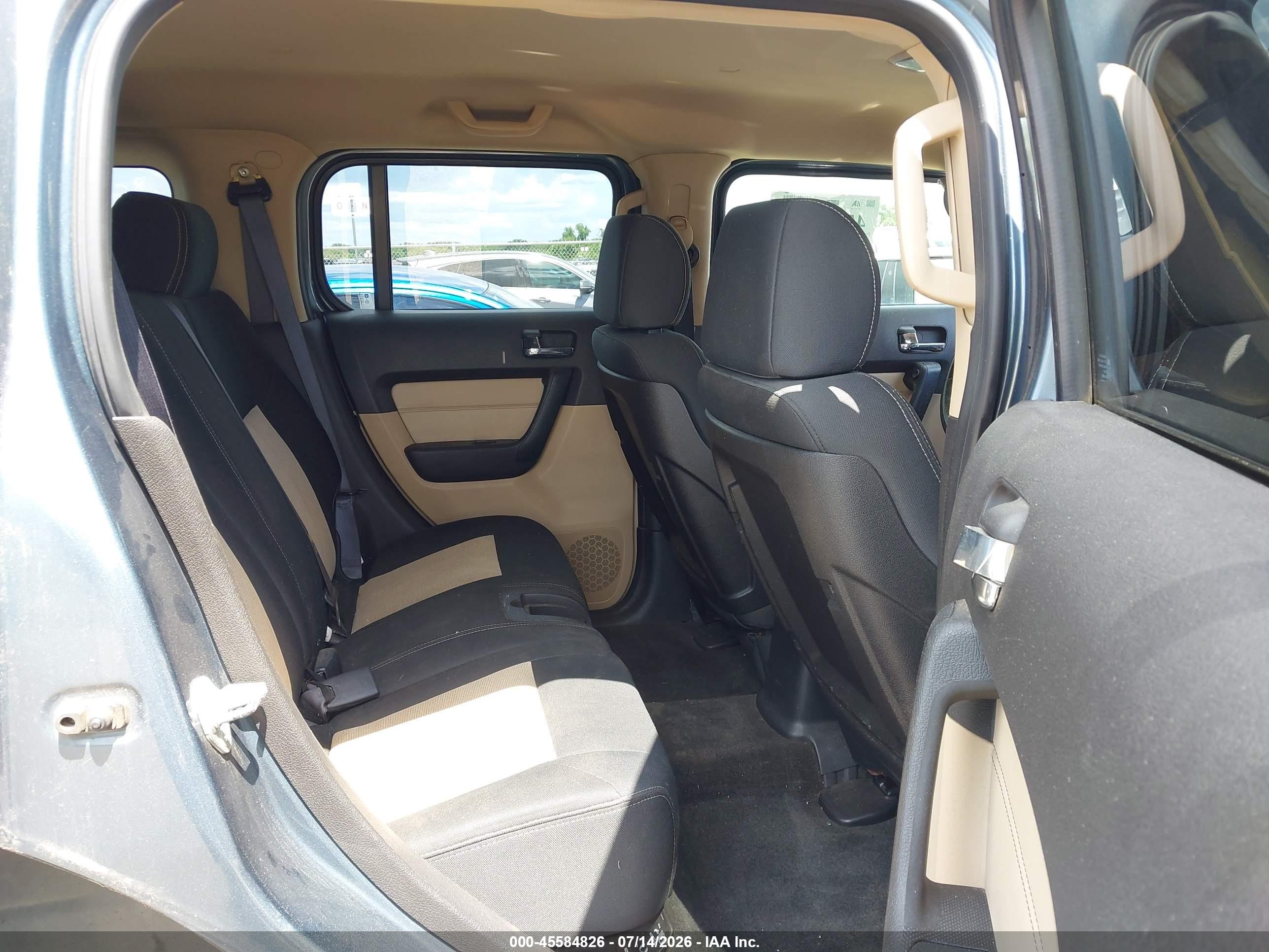 2006 Hummer H3 Suv Gray vin: 5GTDN136368158909