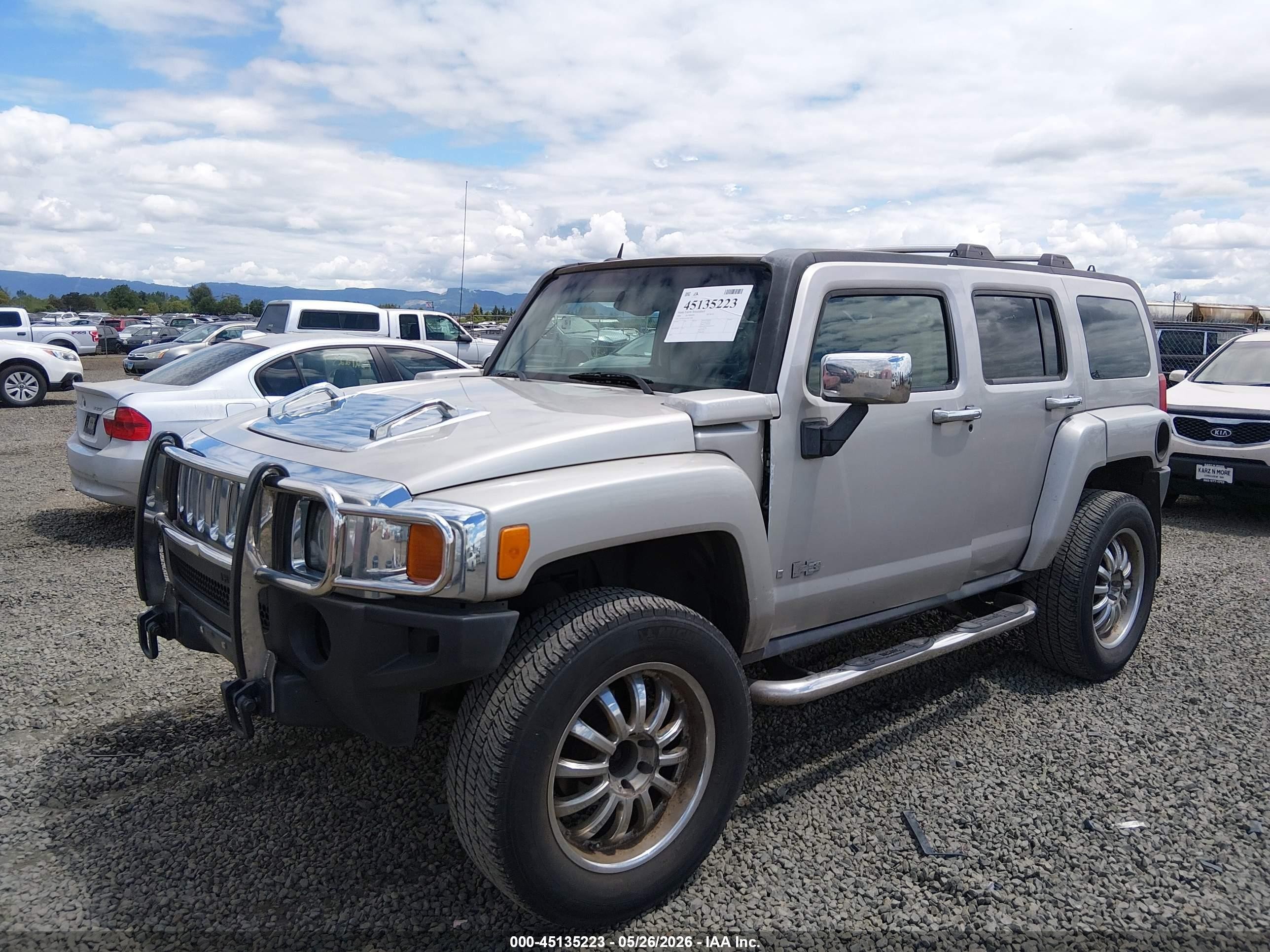 2006 Hummer H3 Suv Champagne vin: 5GTDN136368174284