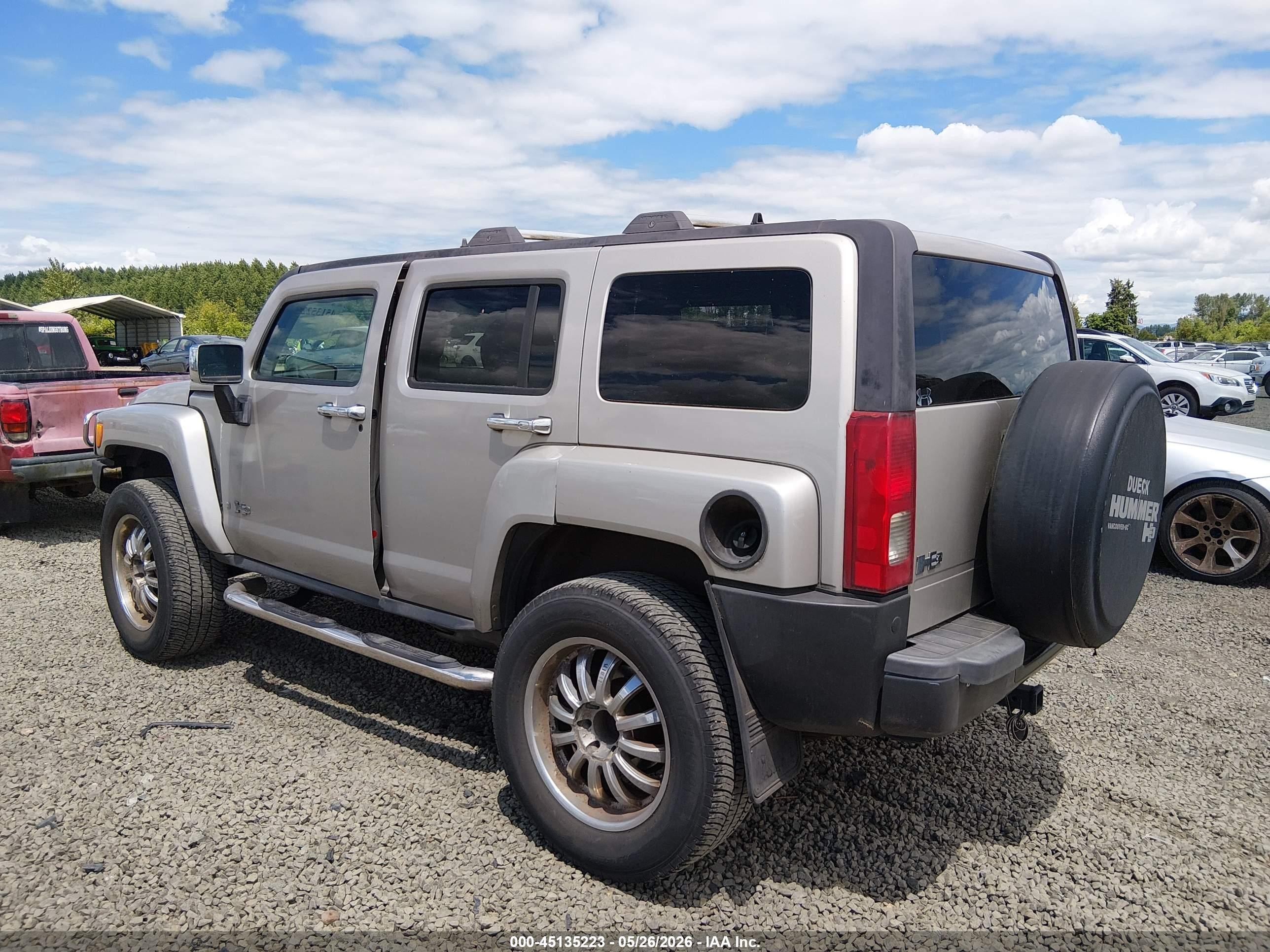 2006 Hummer H3 Suv Champagne vin: 5GTDN136368174284