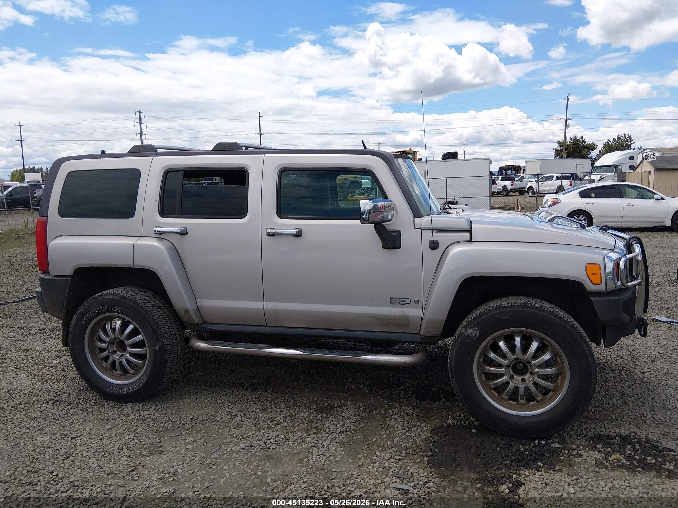 2006 Hummer H3 Suv Champagne vin: 5GTDN136368174284