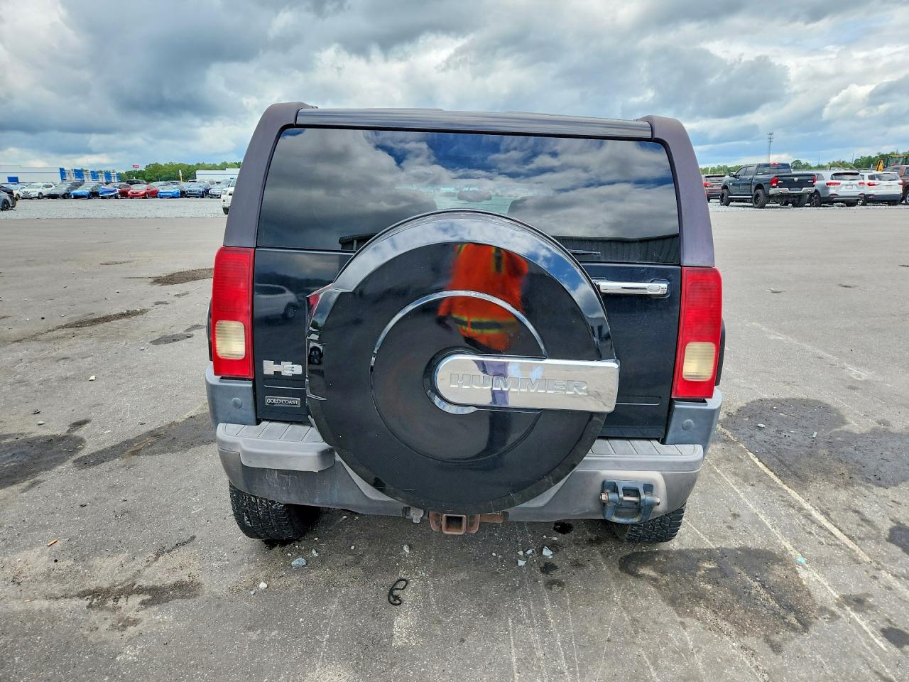 2006 Hummer H3 Black vin: 5GTDN136368237657